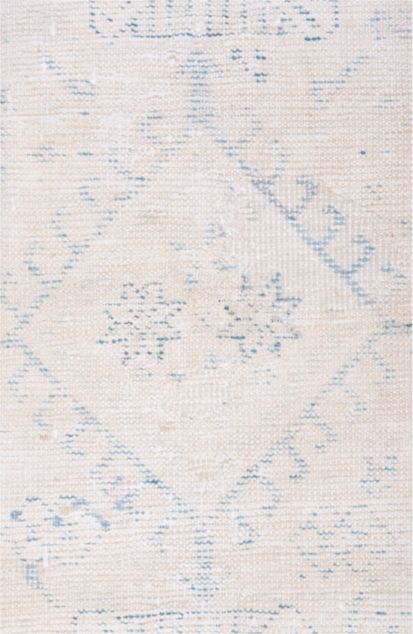 4' x 6' one-of-a-kind handmade vintage Veece small size rug. Color palette: dark gray, gainsboro, ghost white, gray