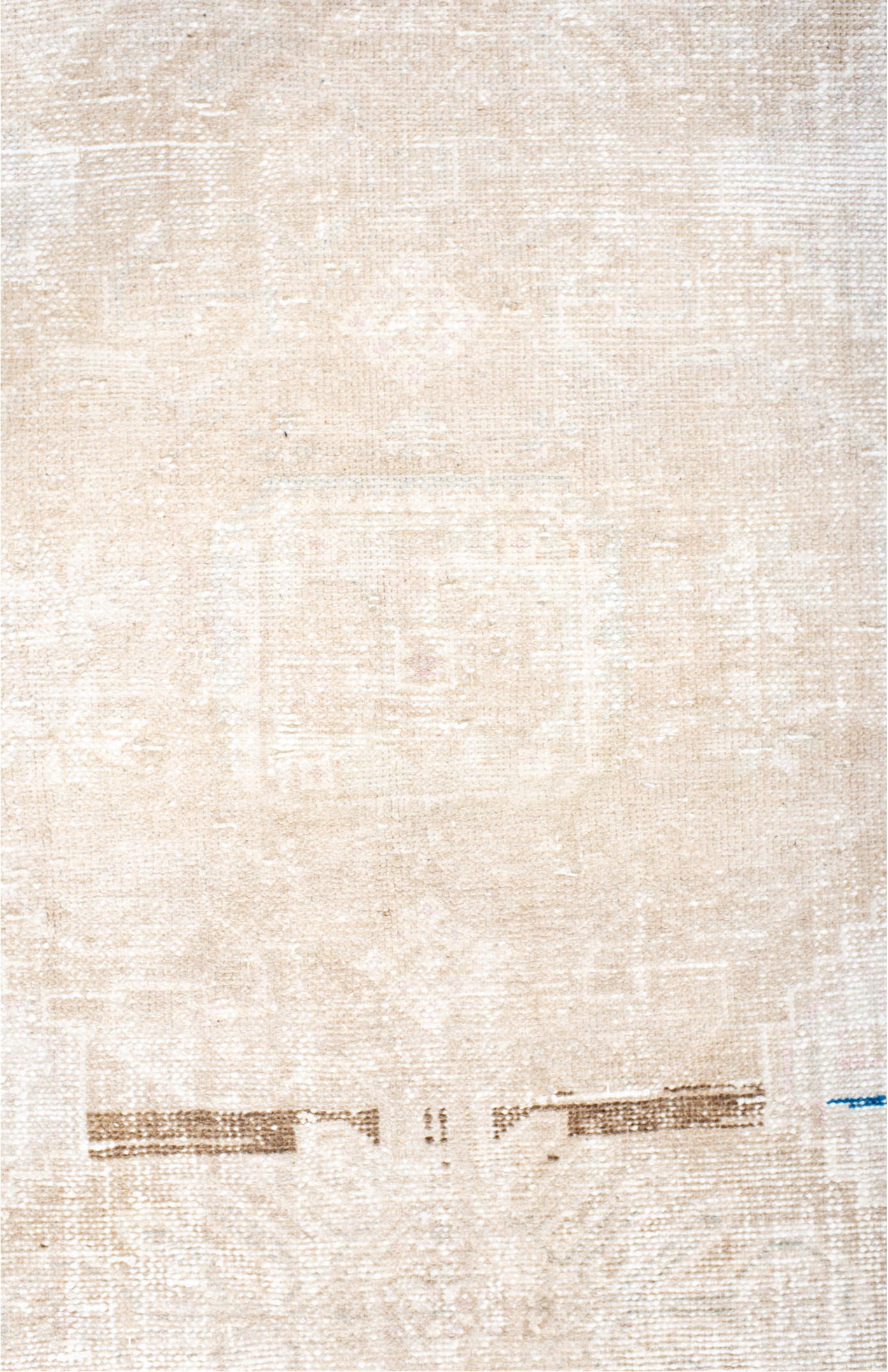 4' x 6' one-of-a-kind handmade vintage Hamadan small size rug. Color palette: antiquewhite, blue, gray, light gray, linen