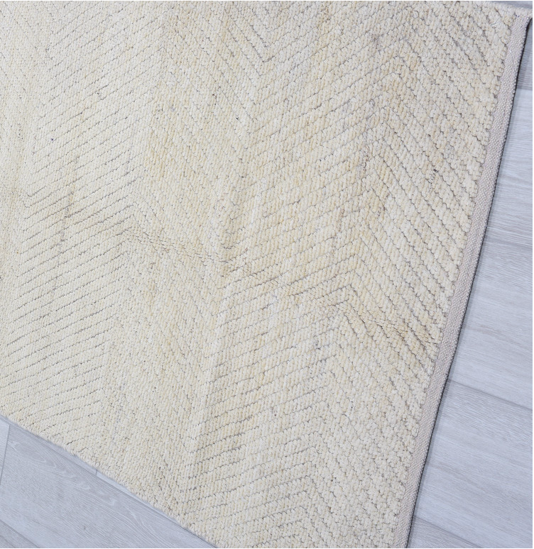 3' x 11' one-of-a-kind handmade vintage Tulu runner rug. Color palette: black, dark gray, dim gray, gainsboro, gray