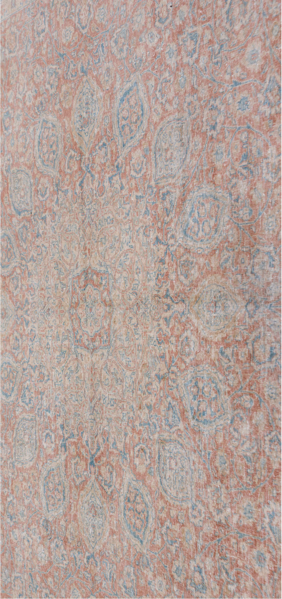 9' x 12' one-of-a-kind handmade vintage Kashan large size rug. Color palette: dark gray, gray, light gray, light slate gray