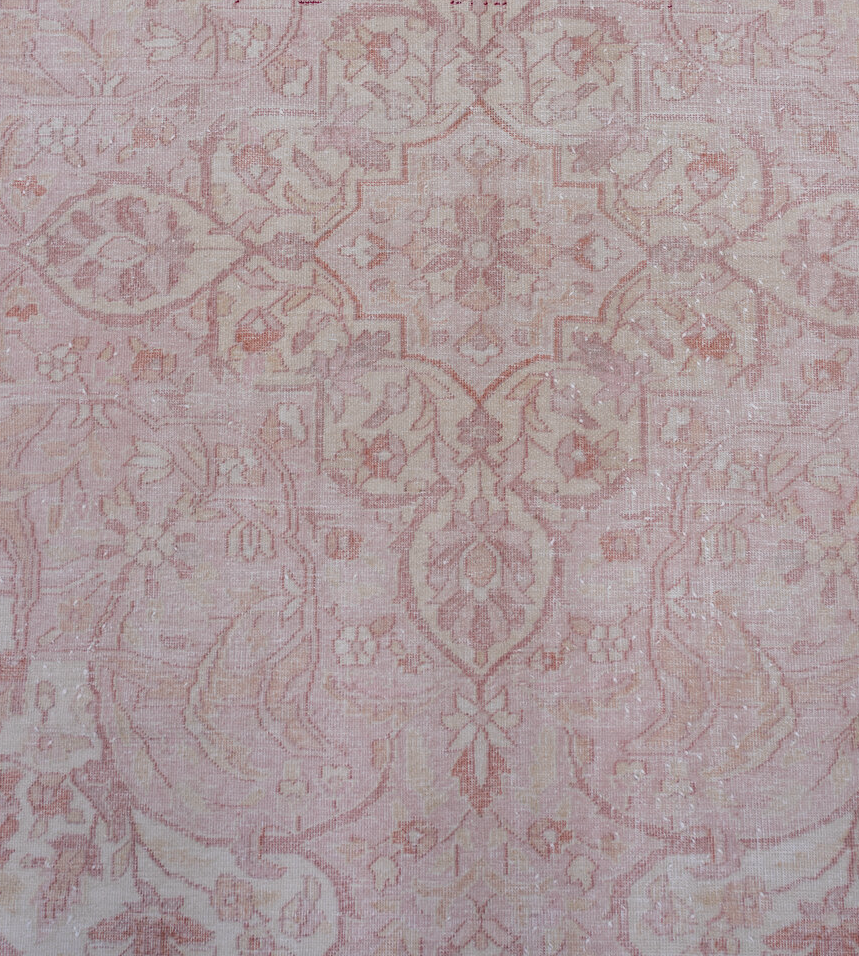 11' x 14' one-of-a-kind handmade vintage Tabriz oversize rug. Color palette: dark gray, gainsboro, gray, light gray