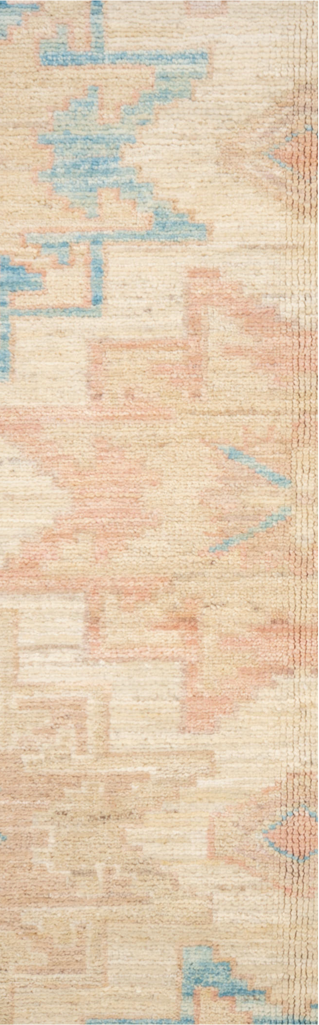 8' x 10' one-of-a-kind handmade vintage Sivas large size rug. Color palette: antiquewhite, blue, brown, gray, light blue