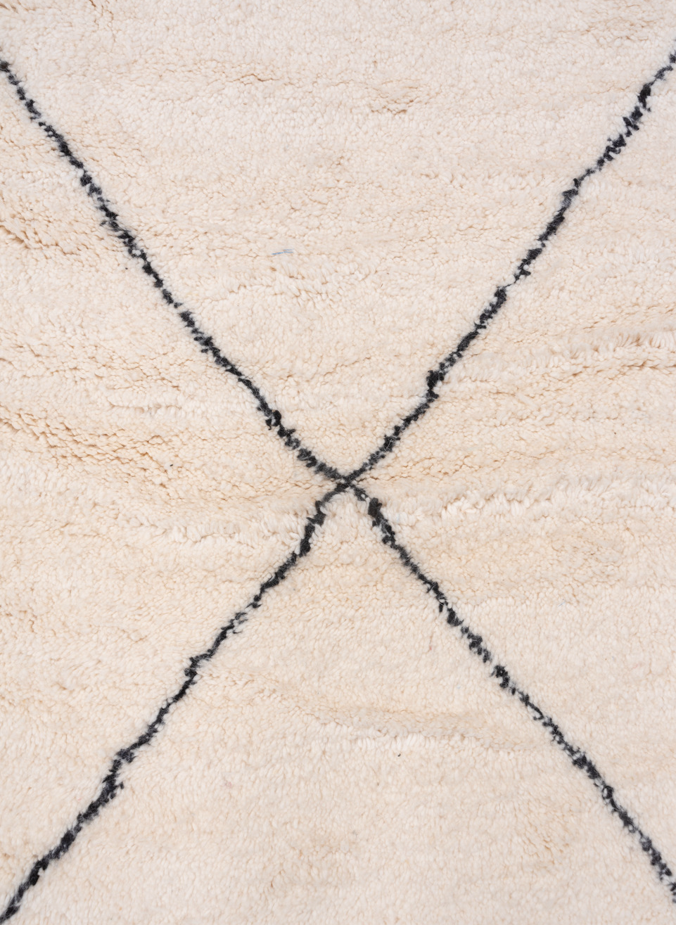 10' x 13' one-of-a-kind handmade vintage Moroccan large size rug. Color palette: antiquewhite, black, dark gray, dim gray