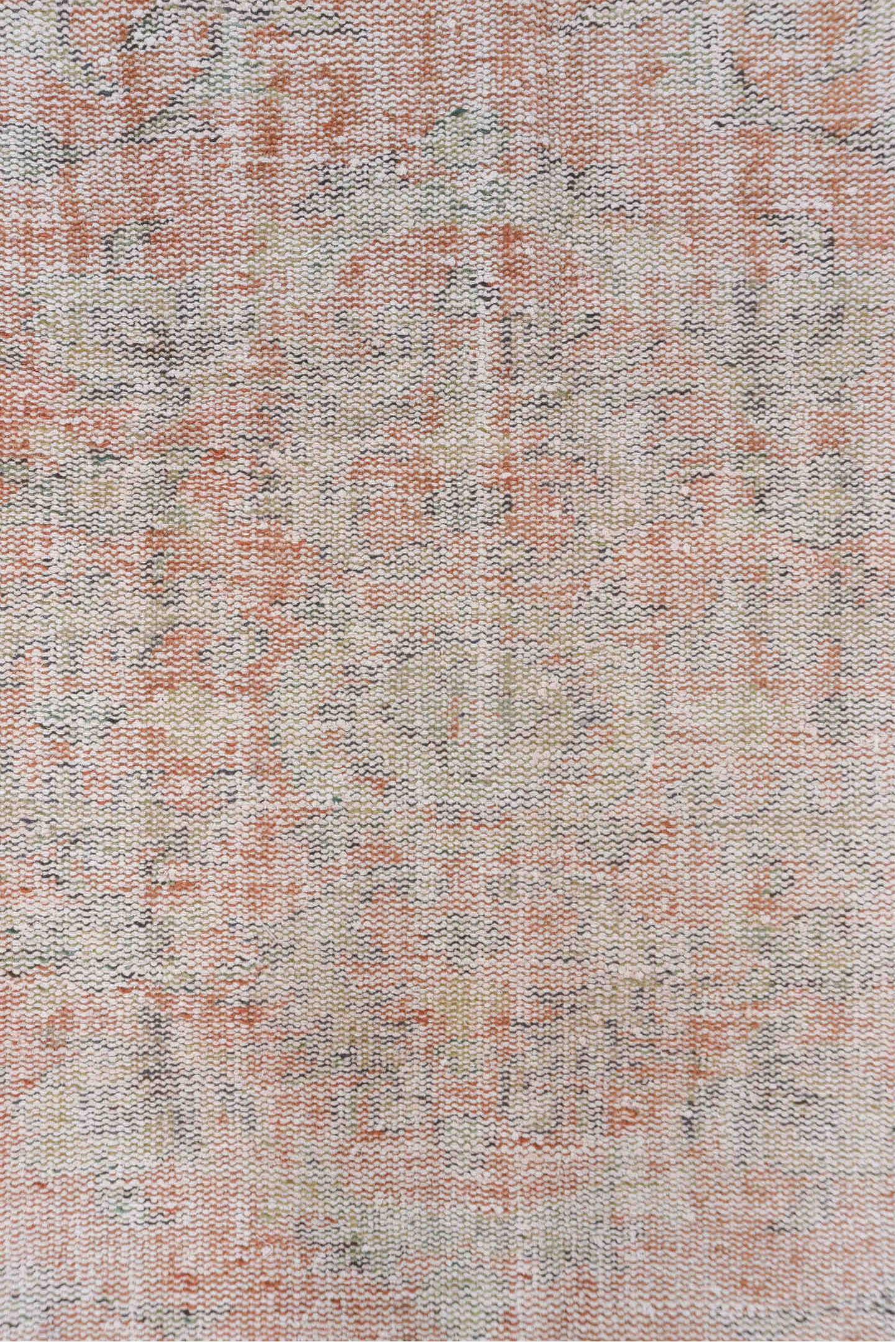 6' x 9' one-of-a-kind handmade vintage Oushak medium size rug. Color palette: dark gray, gainsboro, gray, light gray