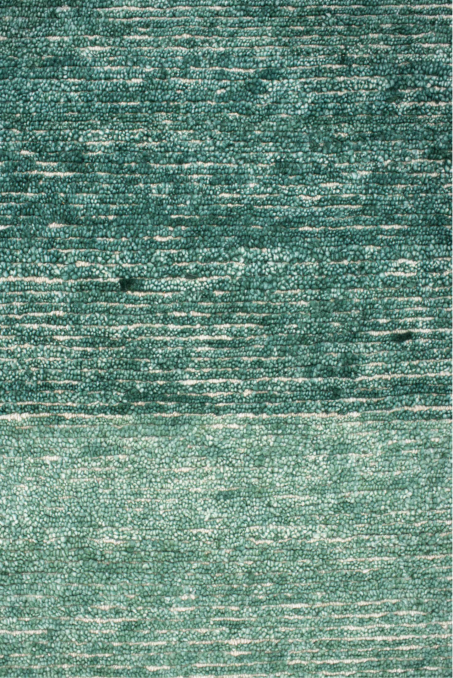 8' x 10' one-of-a-kind handmade vintage Tribeca large size rug. Color palette: light gray, off-white, gray, light blue