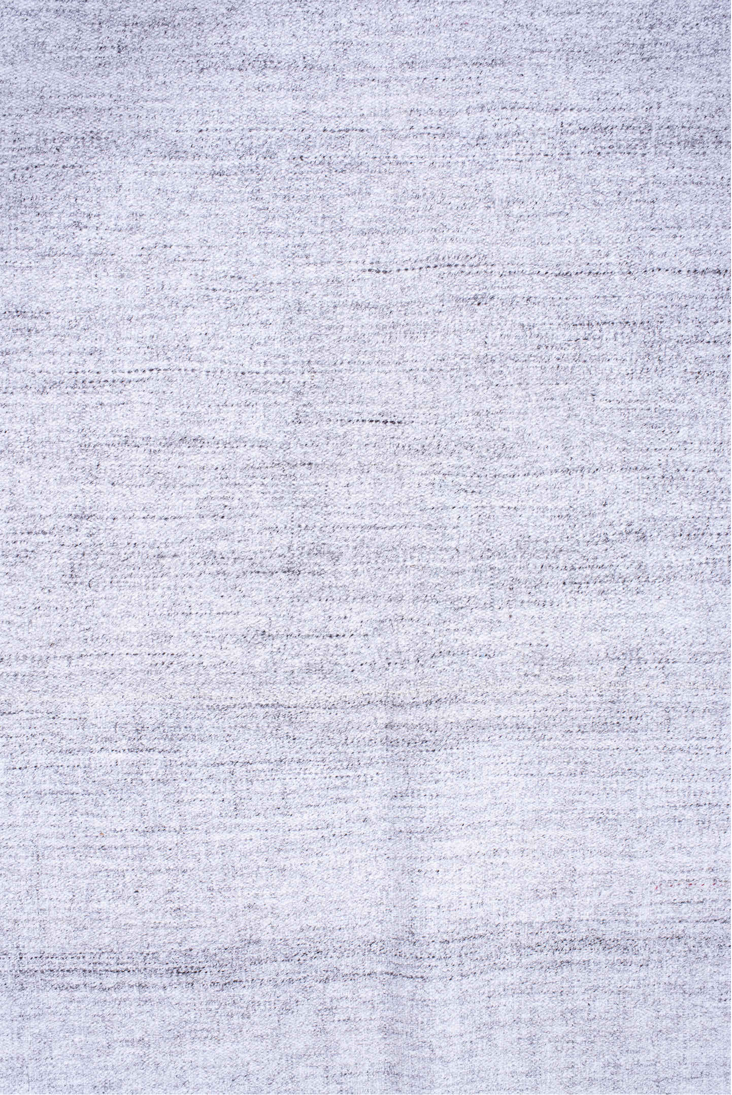 10' x 14' one-of-a-kind handmade vintage Kilim large size rug. Color palette: off-white, light gray, gray, pink, light blue