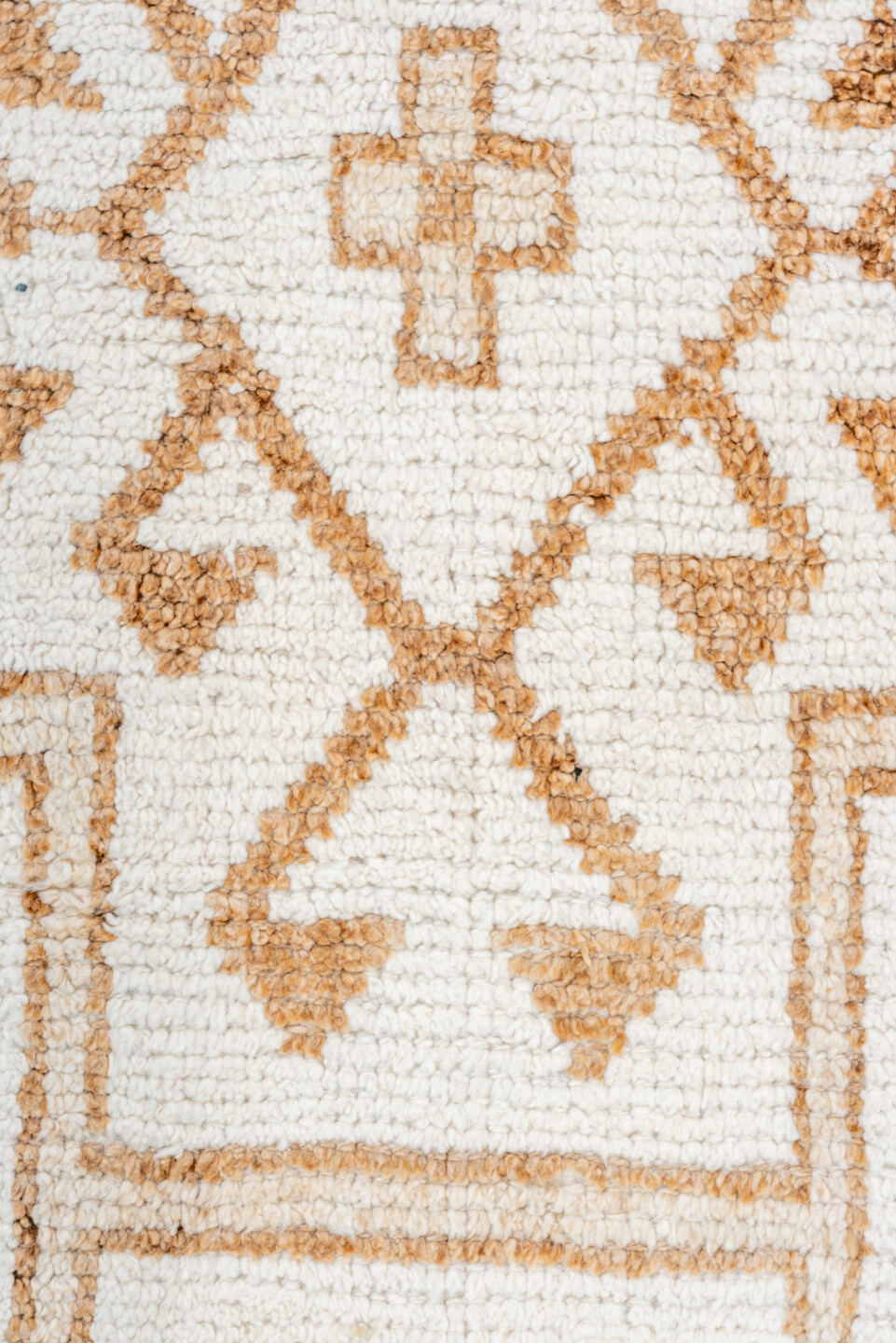 3' x 11' one-of-a-kind handmade vintage Oushak runner rug. Color palette: brown, gainsboro, gray, light gray, linen