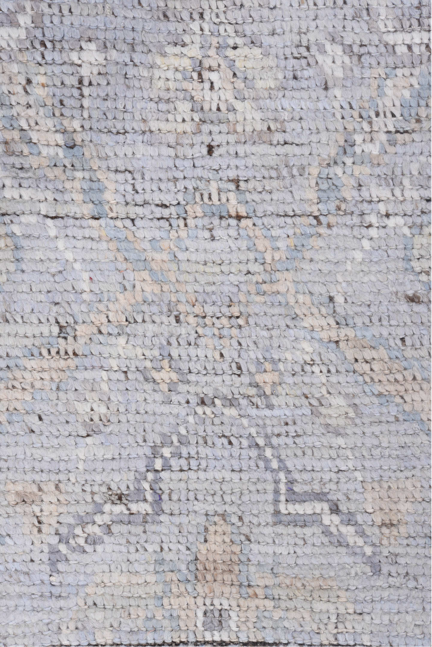 8' x 10' one-of-a-kind handmade vintage Tulu large size rug. Color palette: black, charcoal, dim gray, gainsboro, gray