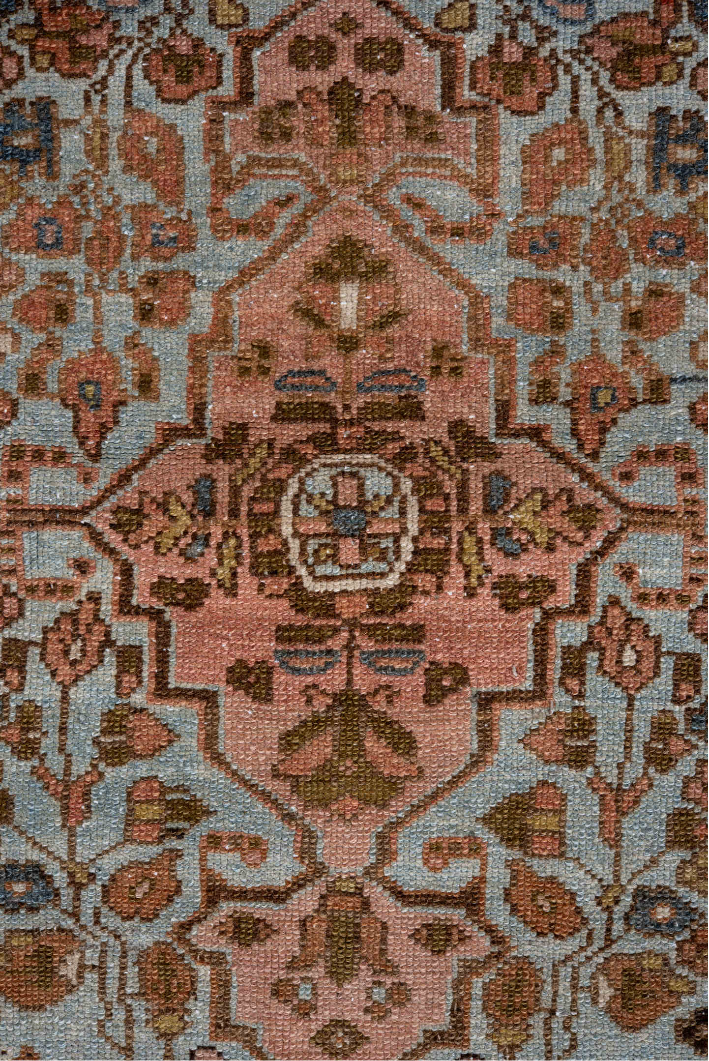 2' x 16' one-of-a-kind handmade vintage Malayer runner rug. Color palette: black, brown, charcoal, dark gray, gray