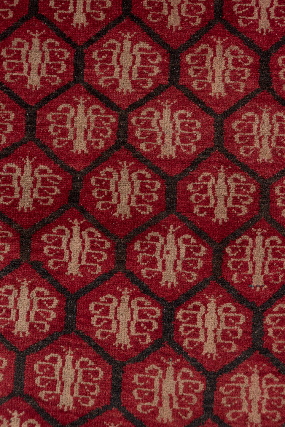 2' x 12' one-of-a-kind handmade vintage Oushak runner rug. Color palette: brown, gray, off-white, pink, red, snow, white