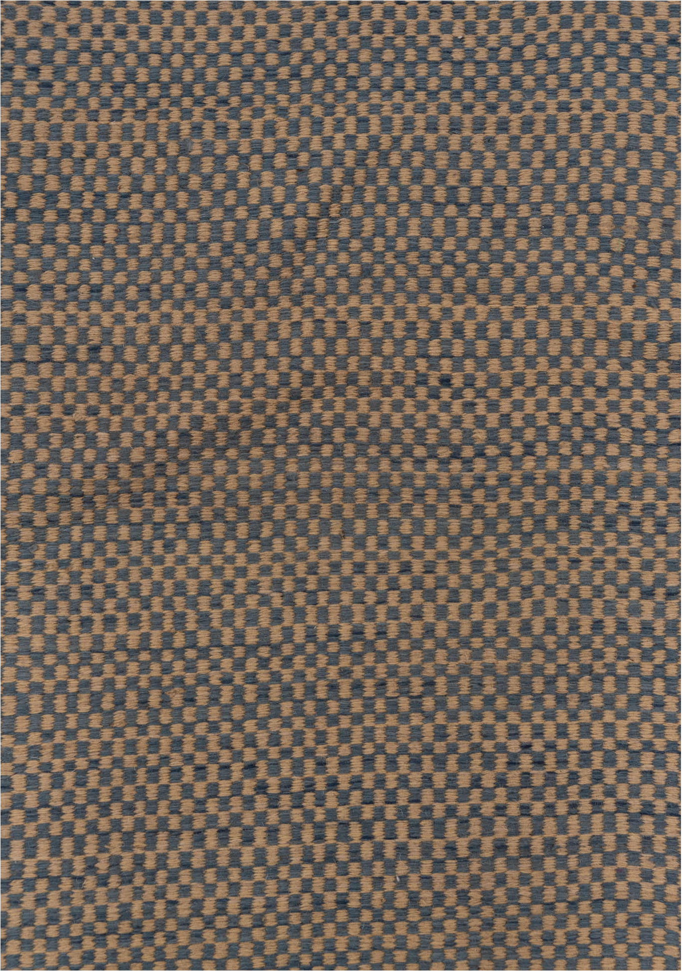 2' x 4' one-of-a-kind handmade vintage Kilim small size rug. Color palette: blue, brown, dim gray, gray, light gray