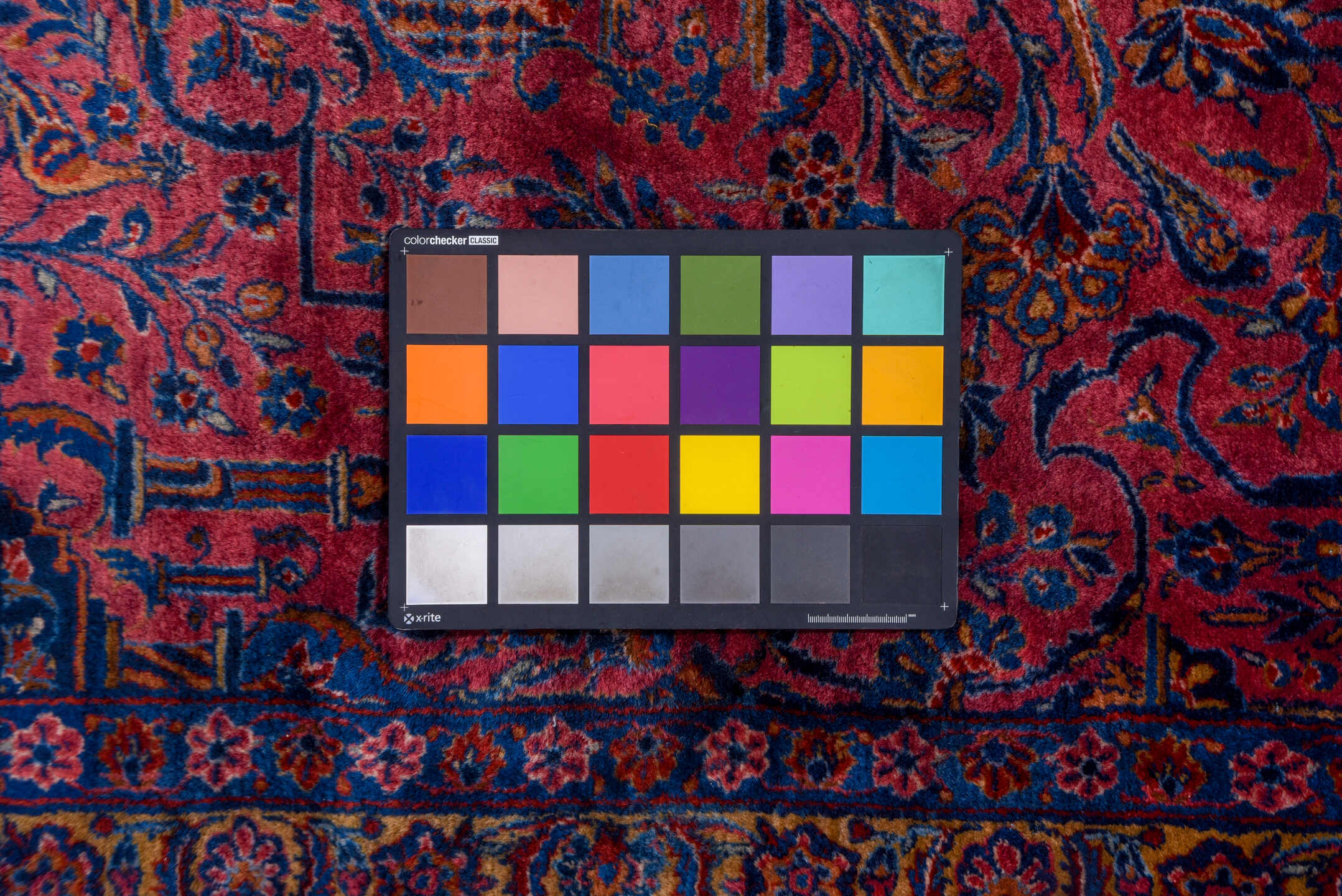 7' x 11' one-of-a-kind handmade vintage Flatweave large size rug. Color palette: red, brown, gray, blue, pink, fiord, wine