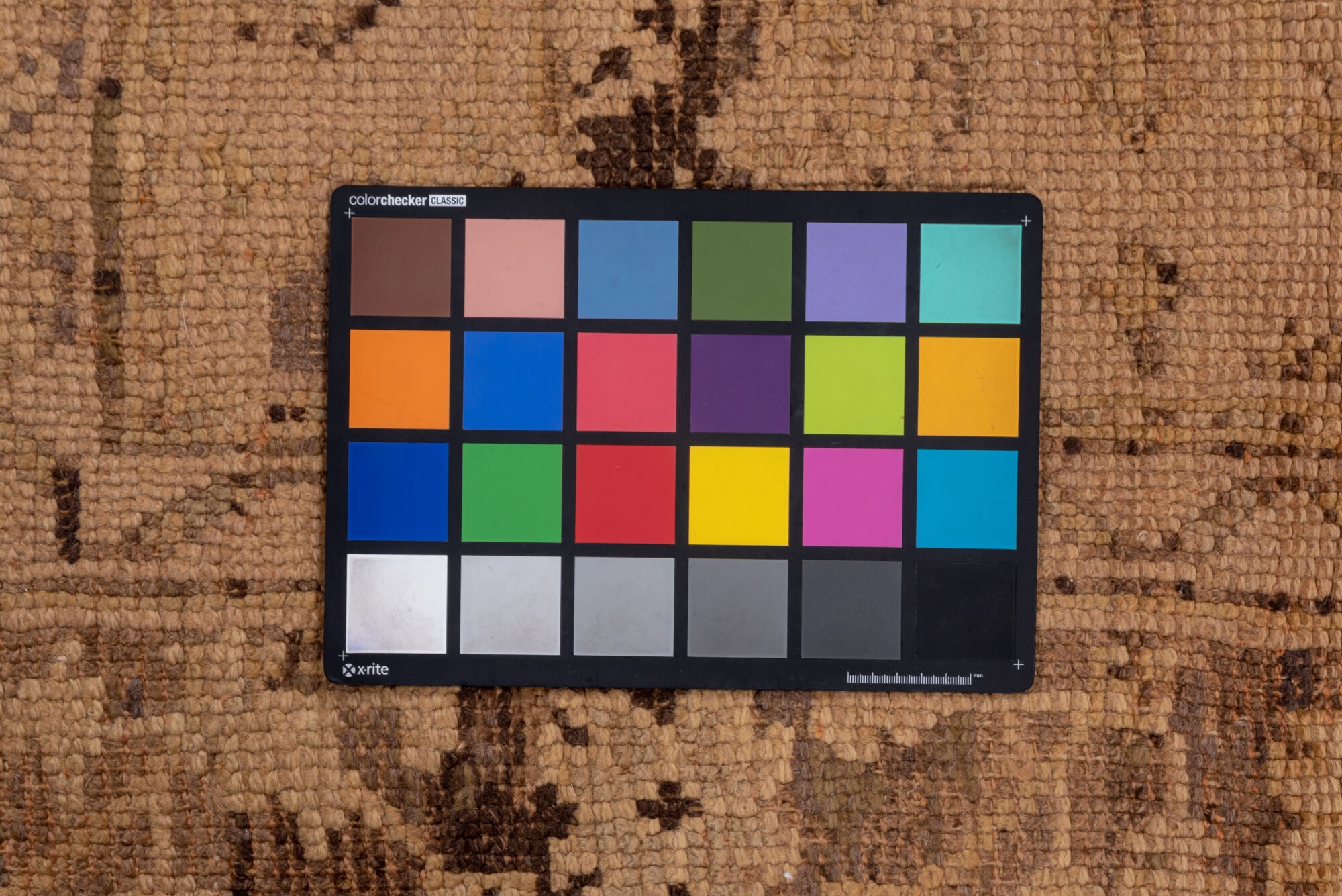 7' x 10' one-of-a-kind handmade vintage Oushak large size rug. Color palette: brown, off-white, redwood, seashell, snow