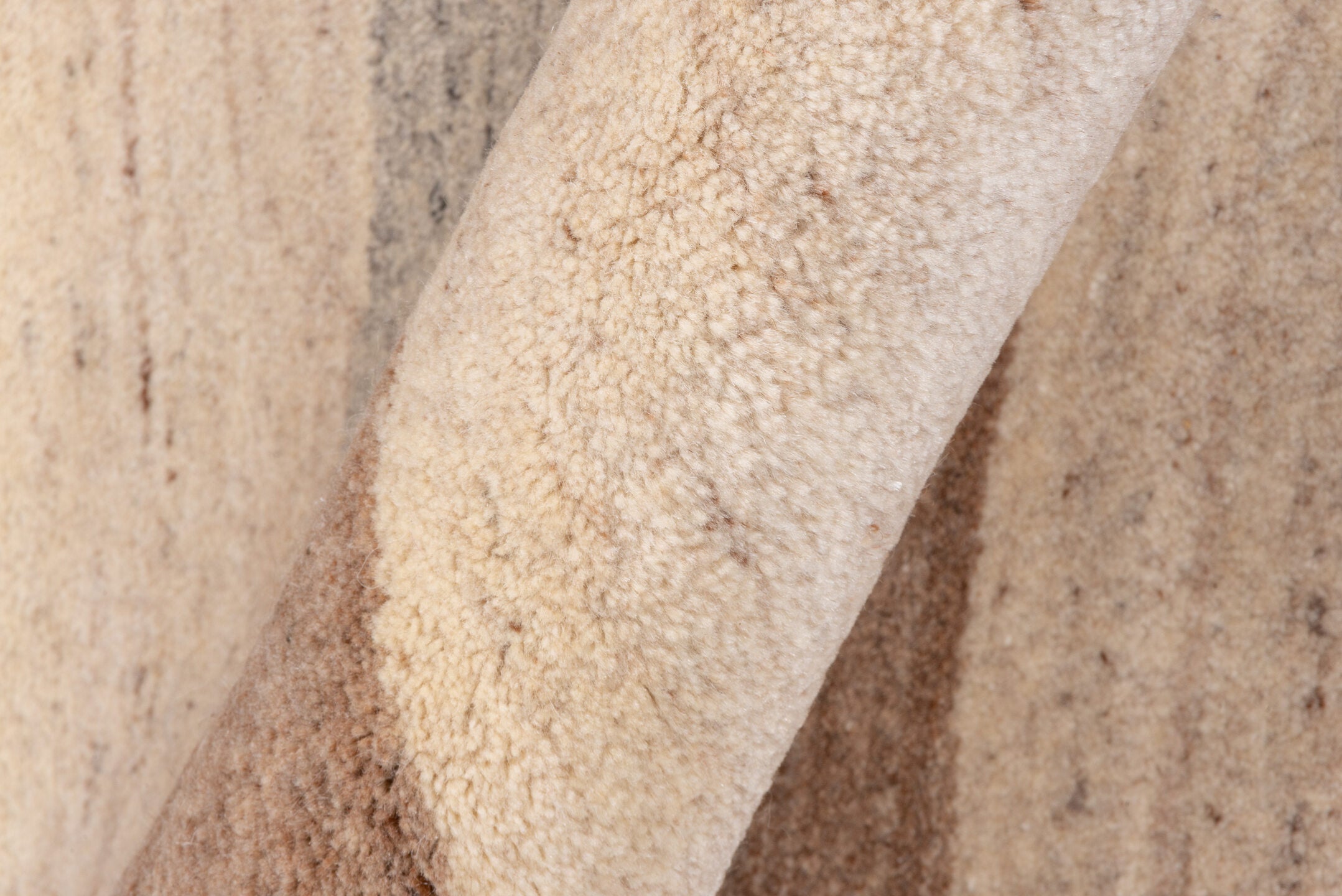 4' x 6' one-of-a-kind handmade vintage  small size rug. Color palette: gray, pink, brown, light gray, off-white, orange