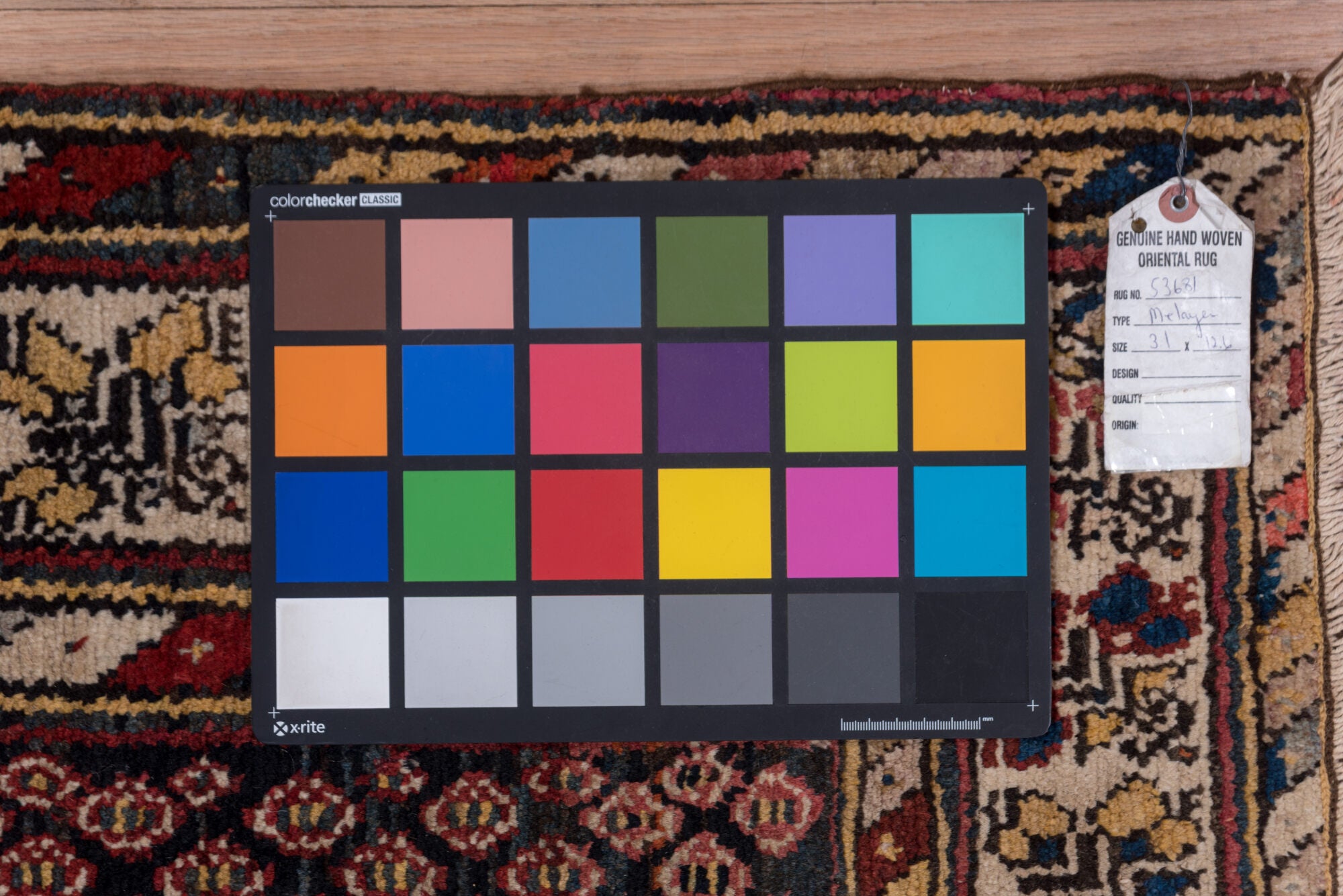 3' x 12' one-of-a-kind handmade vintage Malayer runner rug. Color palette: black, brown, gray, pink, red