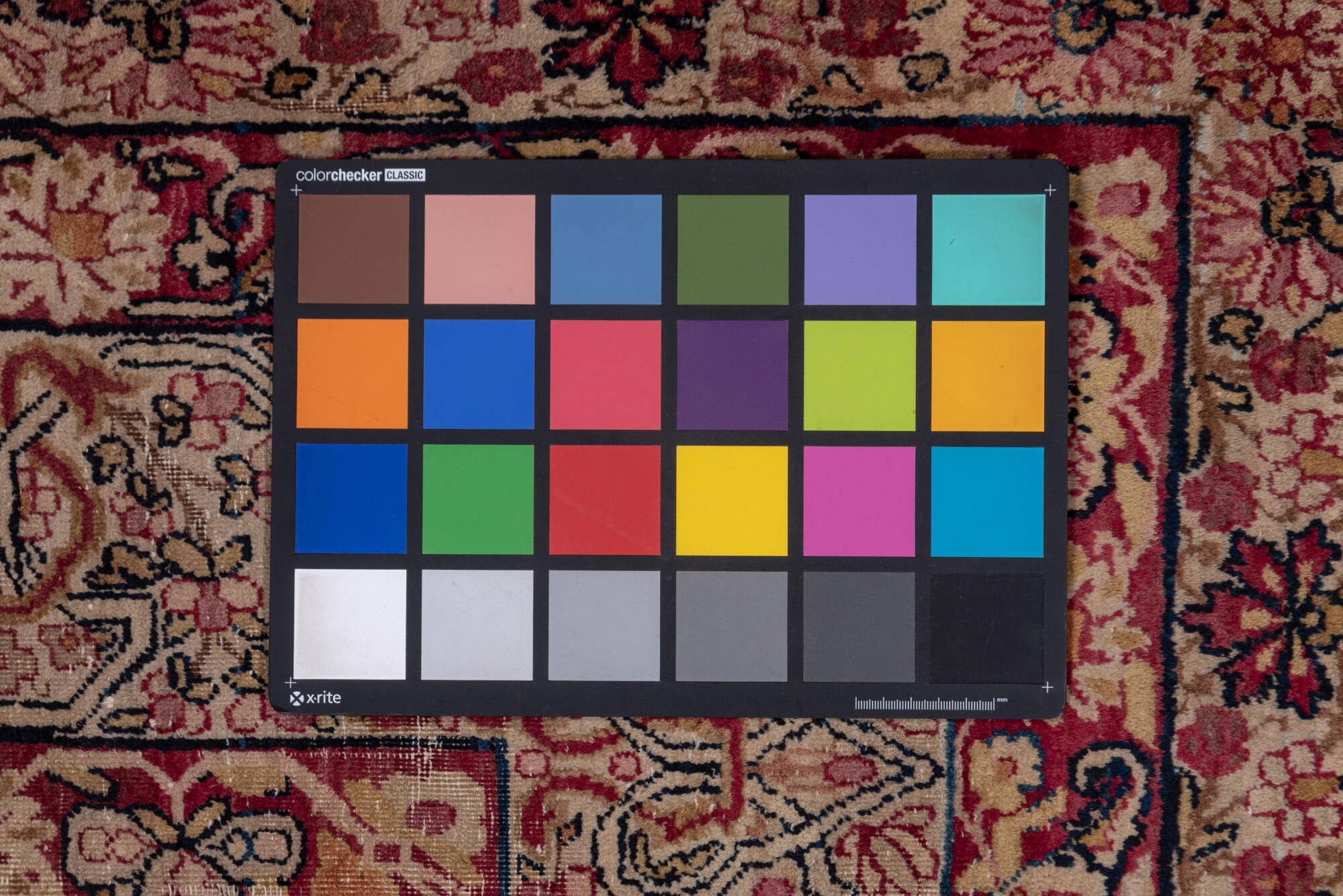 9' x 11' one-of-a-kind handmade vintage Lavar large size rug. Color palette: black, blue, brown, dim gray, gray, pink, red