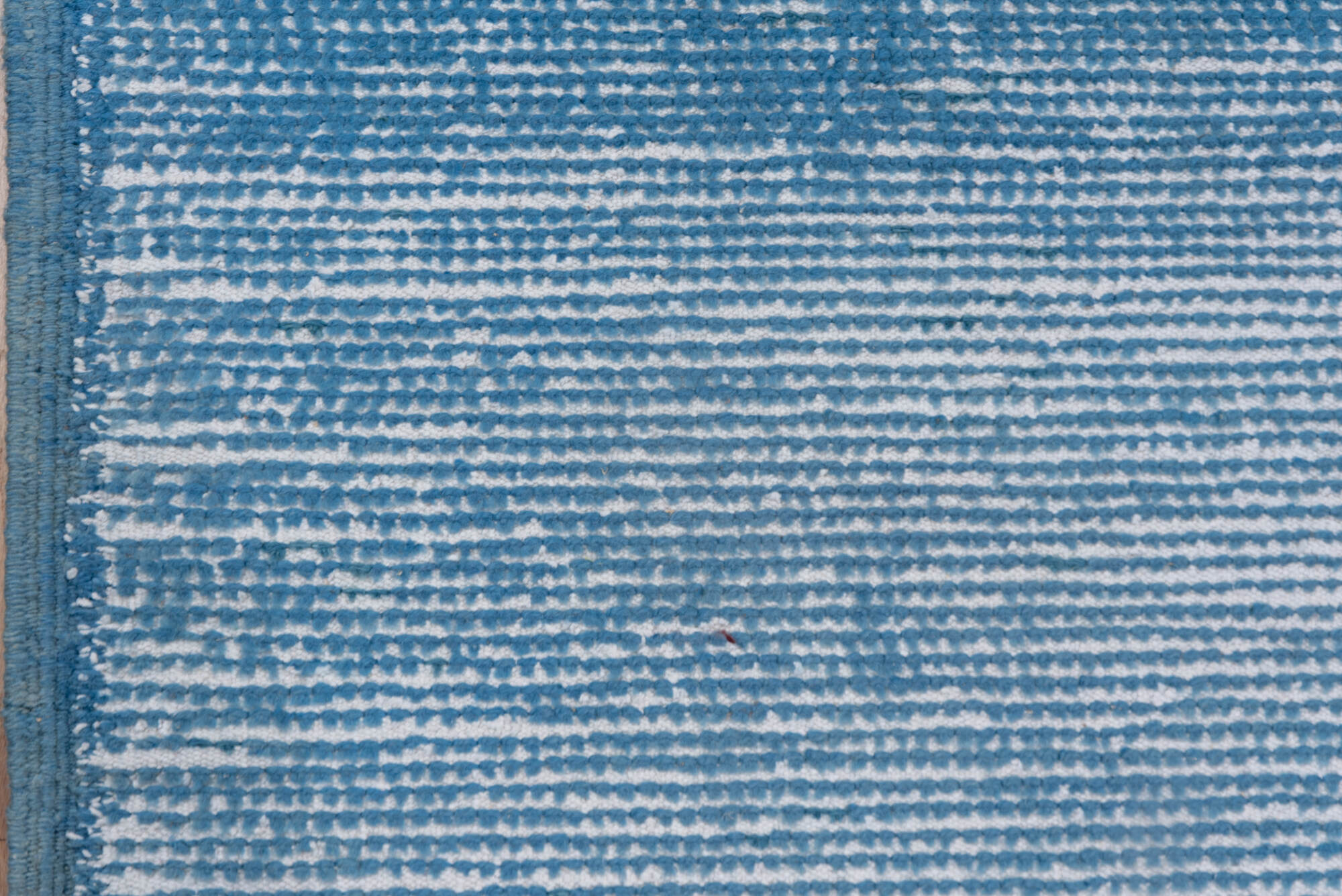 6' x 9' one-of-a-kind handmade vintage Moroccan medium size rug. Color palette: blue, gainsboro, gray, light blue