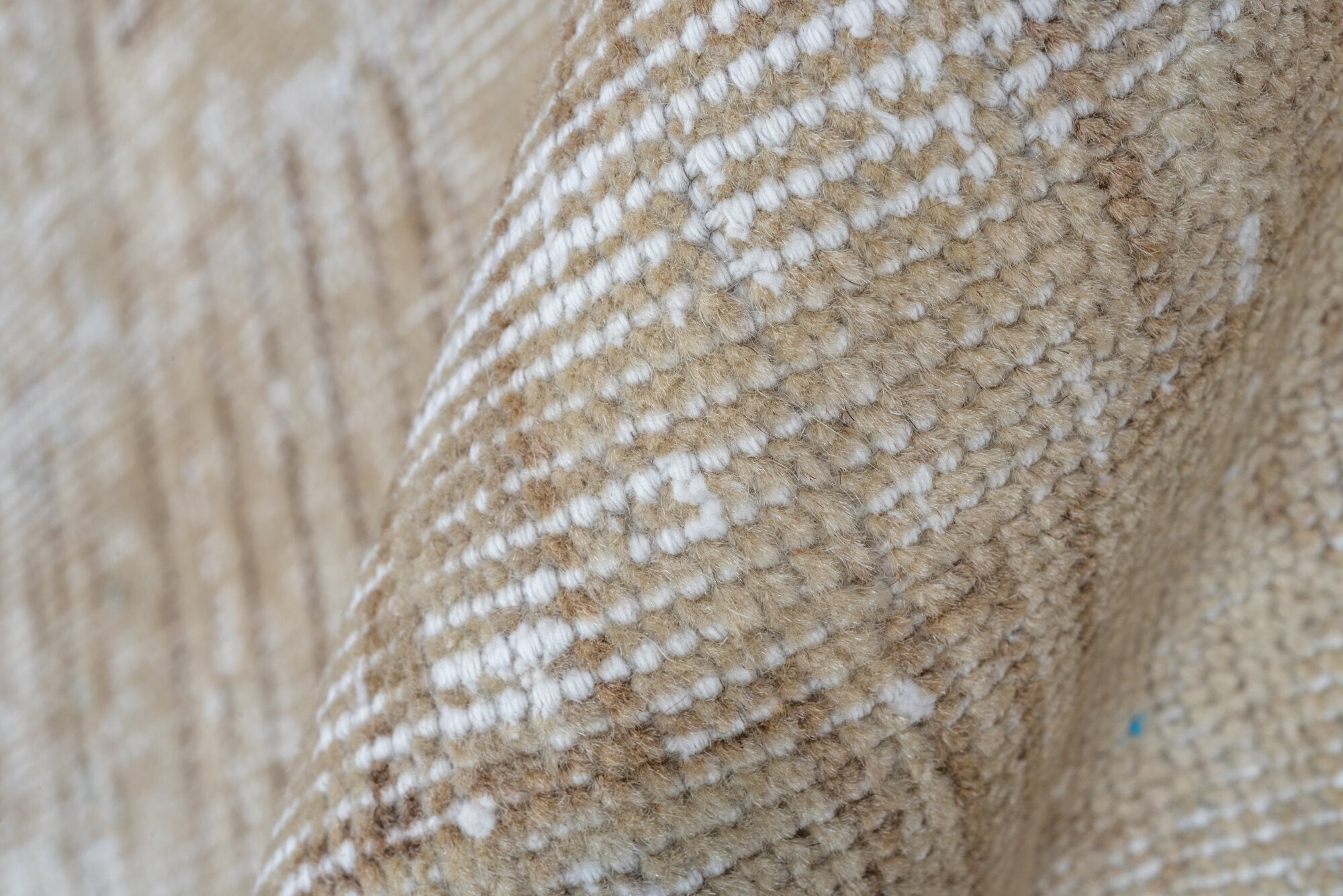 3' x 6' one-of-a-kind handmade vintage Oushak small size rug. Color palette: dim gray, gainsboro, gray, light gray