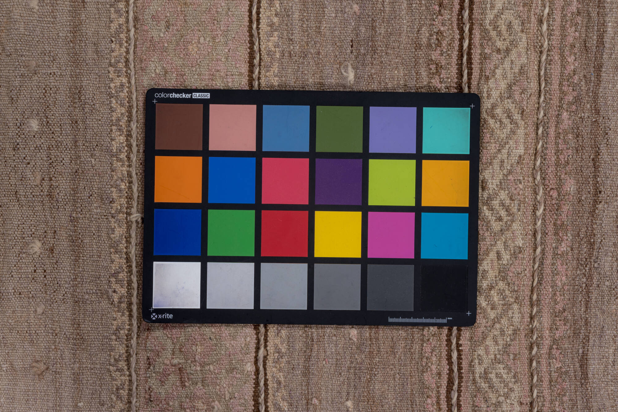 2' x 10' one-of-a-kind handmade vintage Kilim runner rug. Color palette: brown, gray, off-white, pink, snow, white