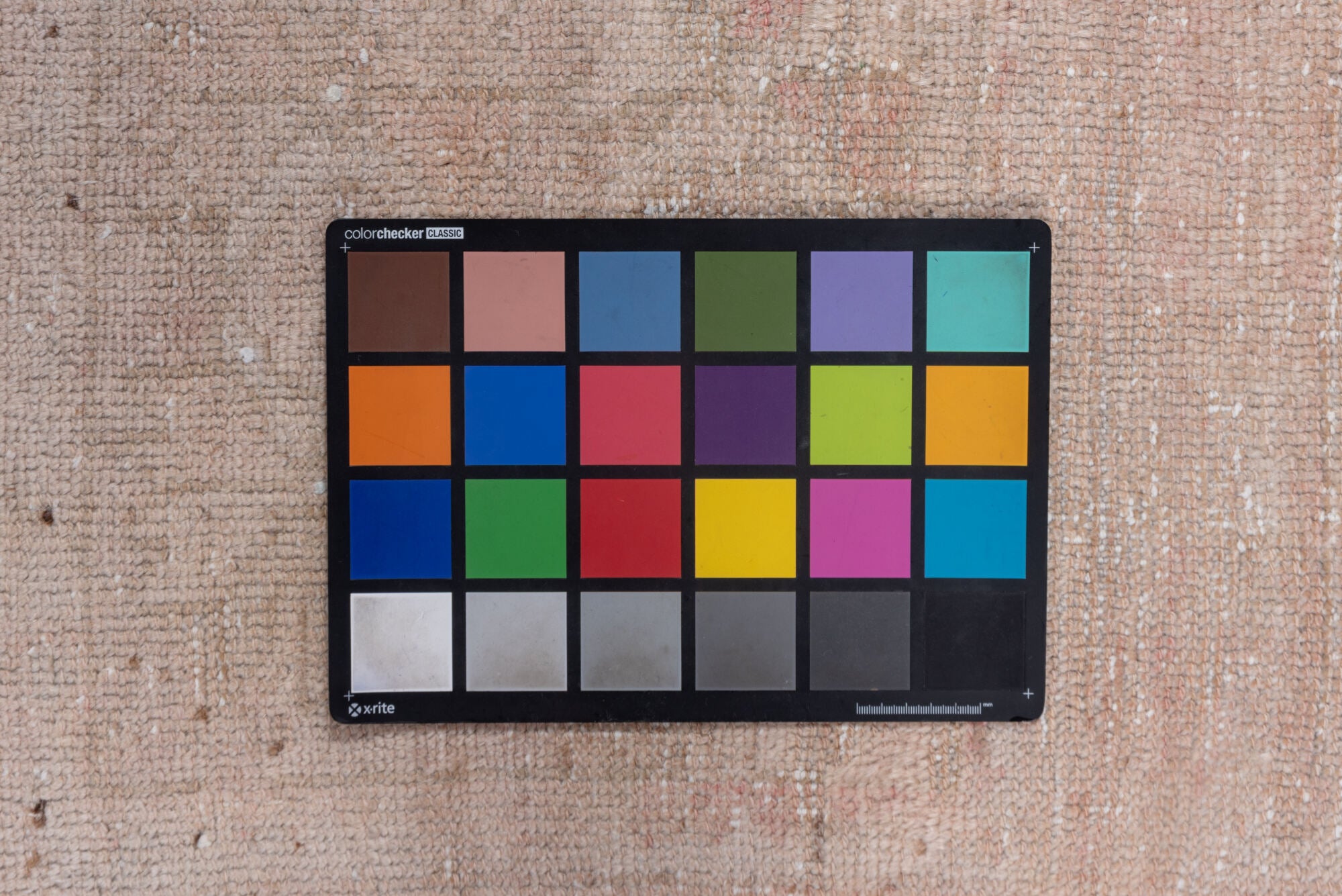 2' x 5' one-of-a-kind handmade vintage Oushak small size rug. Color palette: brown, gray, light gray, off-white, pink, snow