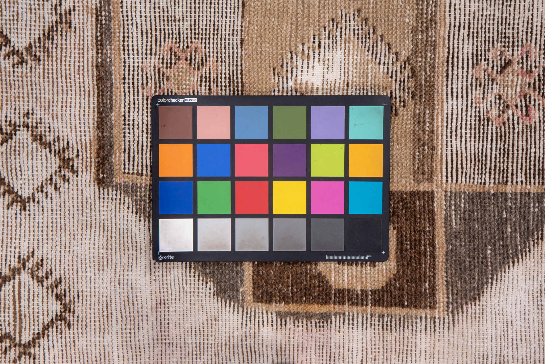 2' x 13' one-of-a-kind handmade vintage Oushak runner rug. Color palette: pink, light gray, off-white, gray, brown, orange