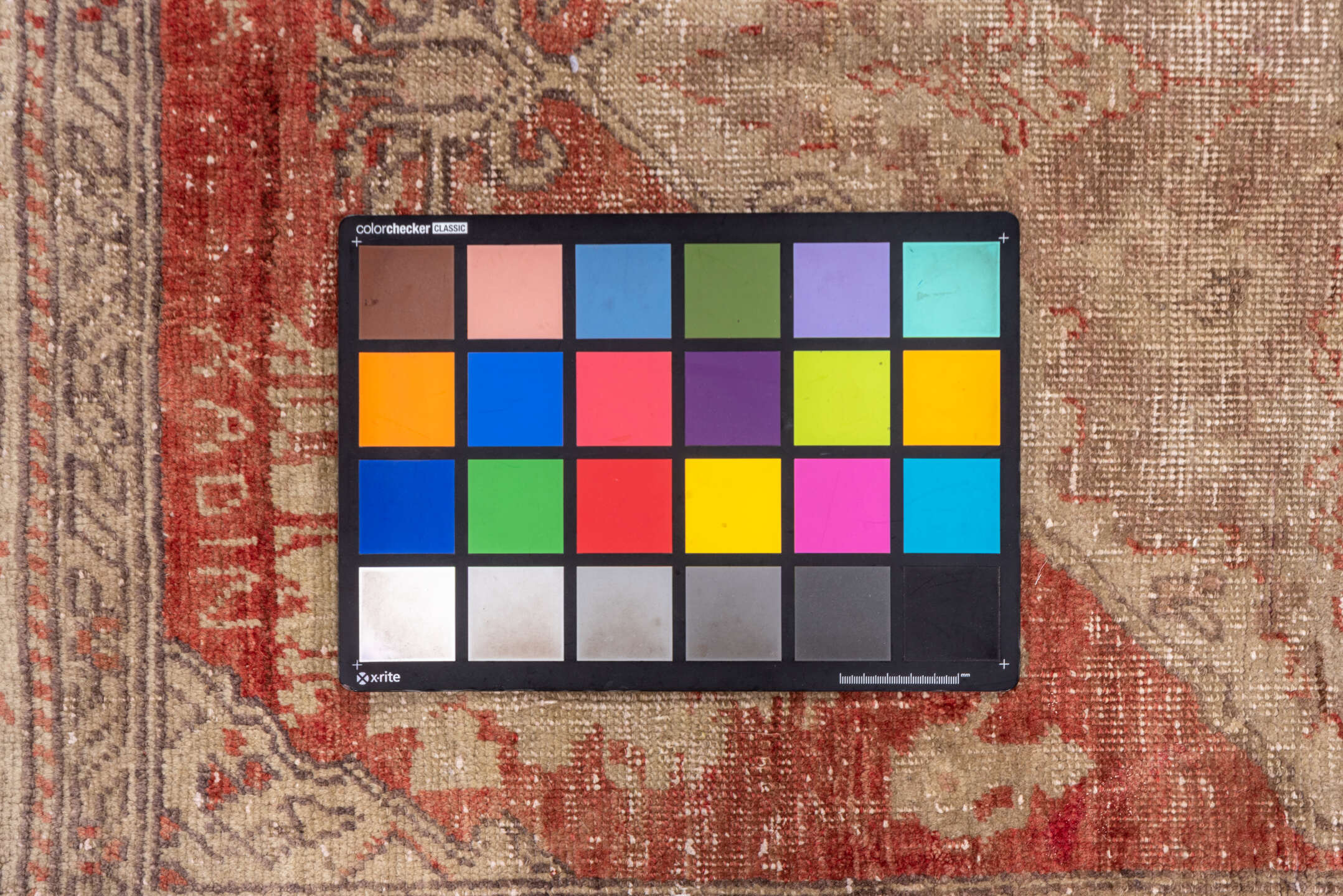 2' x 4' one-of-a-kind handmade vintage Oushak small size rug. Color palette: pink, brown, gray, light gray, off-white, white