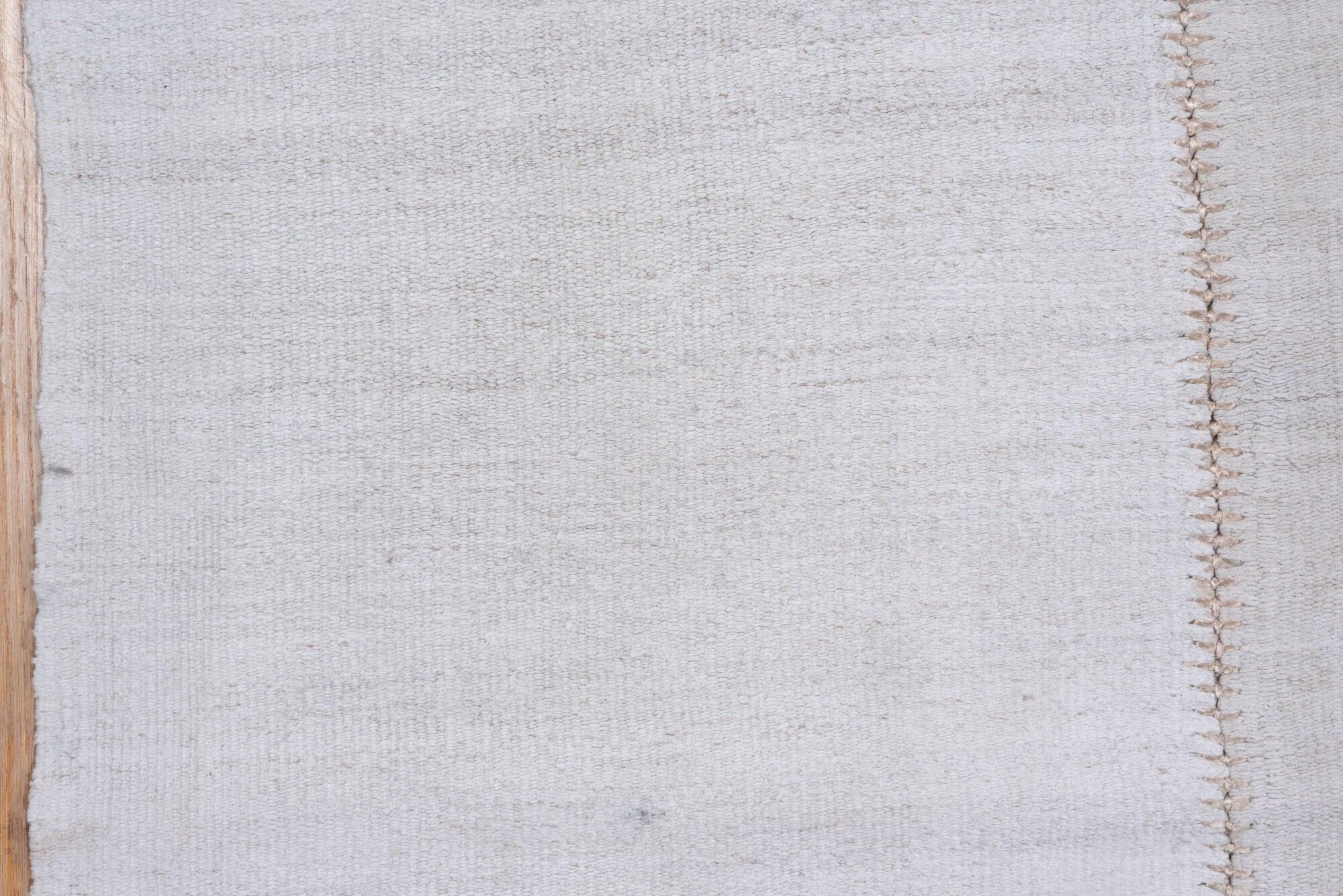 9' x 12' one-of-a-kind handmade vintage Hemp Kilim large size rug. Color palette: alice blue, azure, dark gray, gainsboro