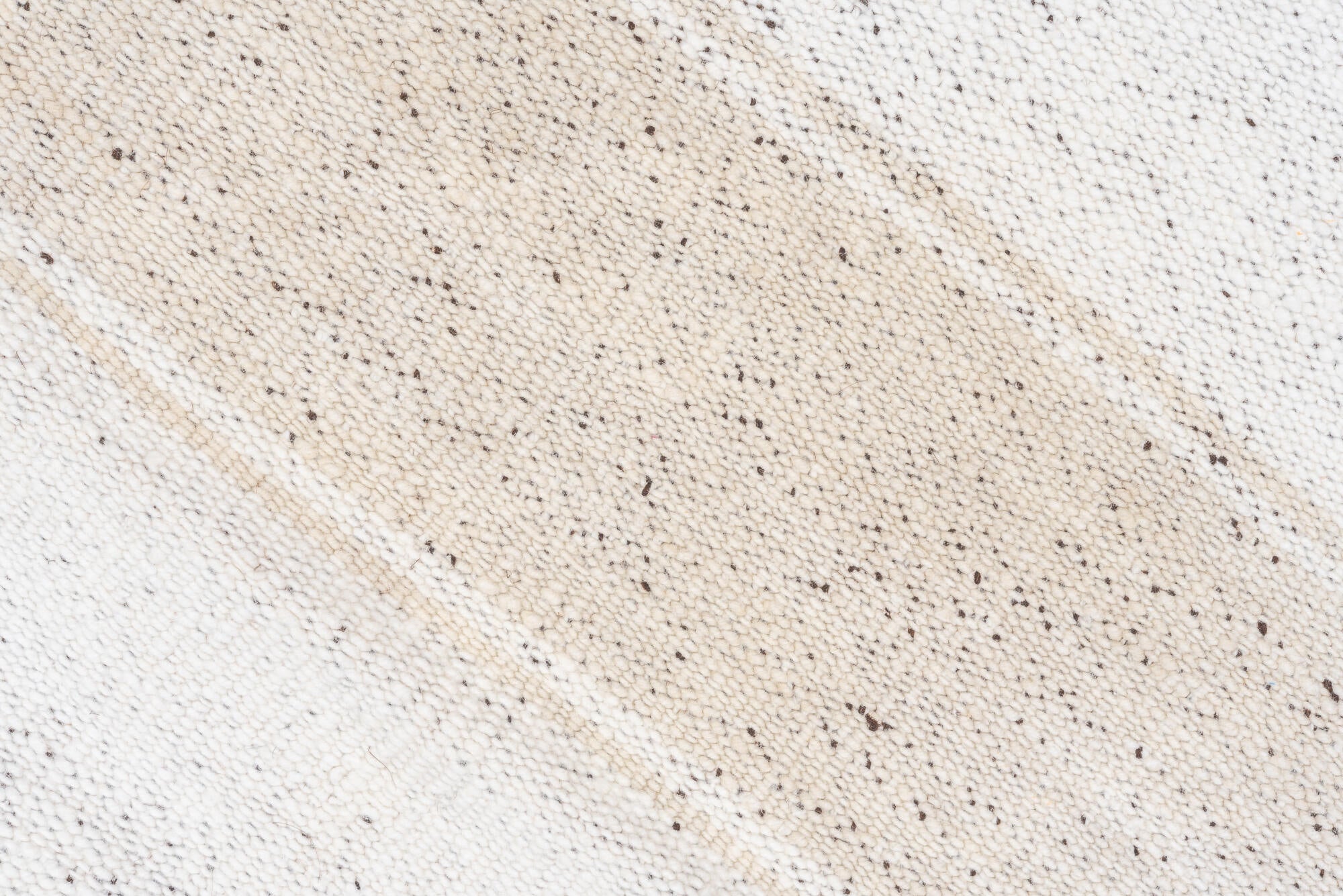 4' x 12' one-of-a-kind handmade vintage Flatweave runner rug. Color palette: gainsboro, gray, lavender blush, light gray