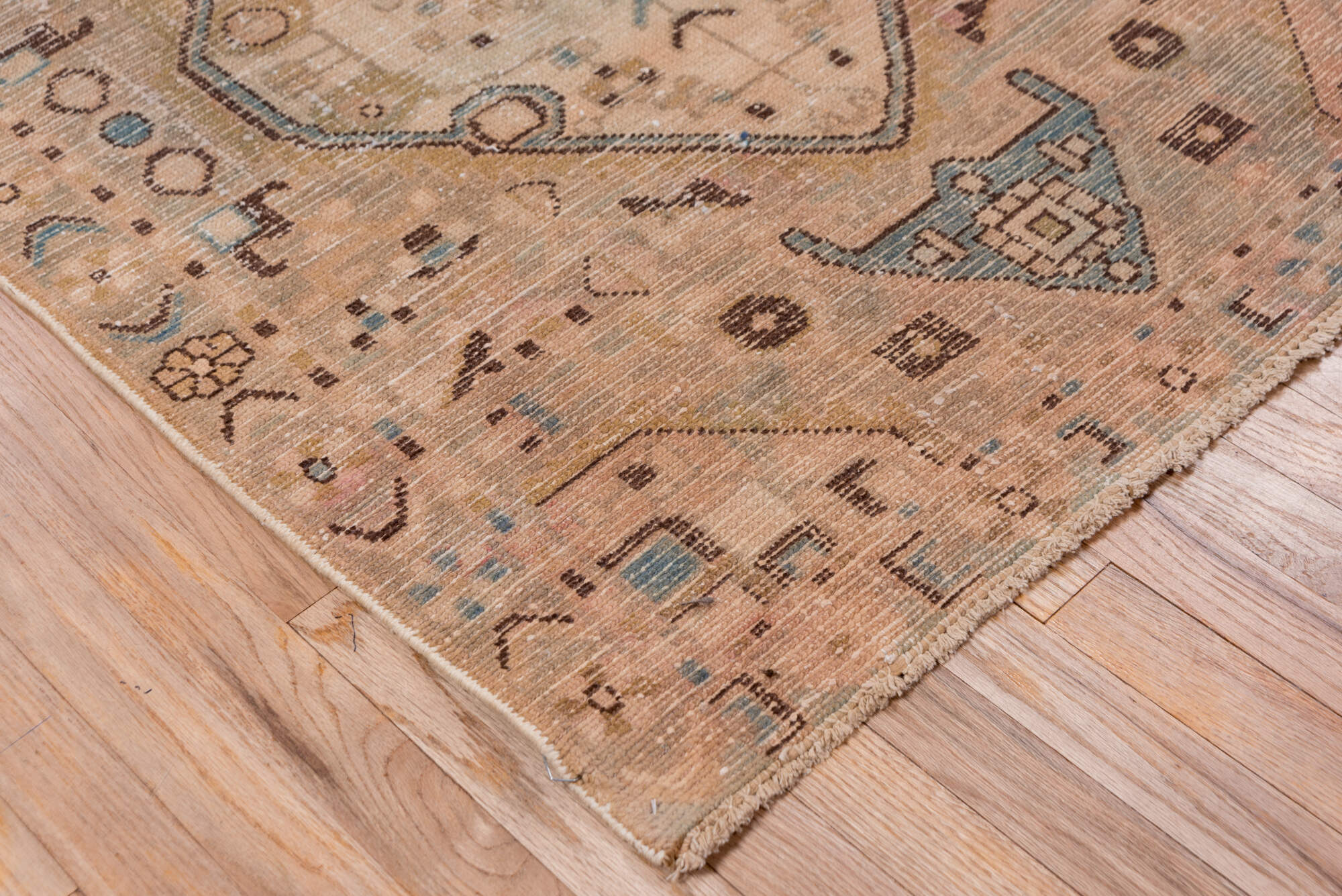 3' x 4' one-of-a-kind handmade vintage Hamadan small size rug. Color palette: brown, dark gray, dim gray, gray, light gray