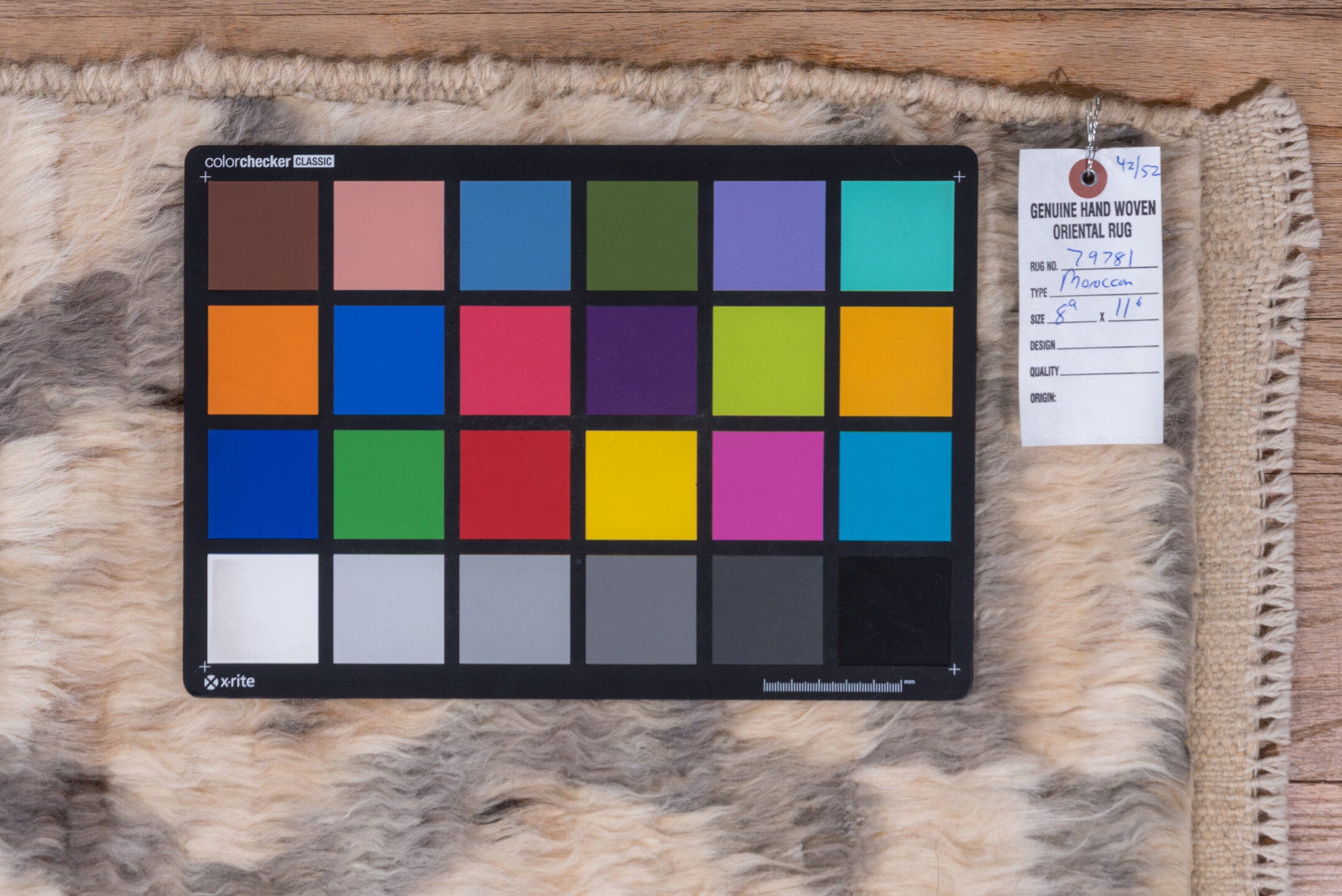 8' x 11' one-of-a-kind handmade vintage Moroccan large size rug. Color palette: gray, light gray, off-white, pink, brown