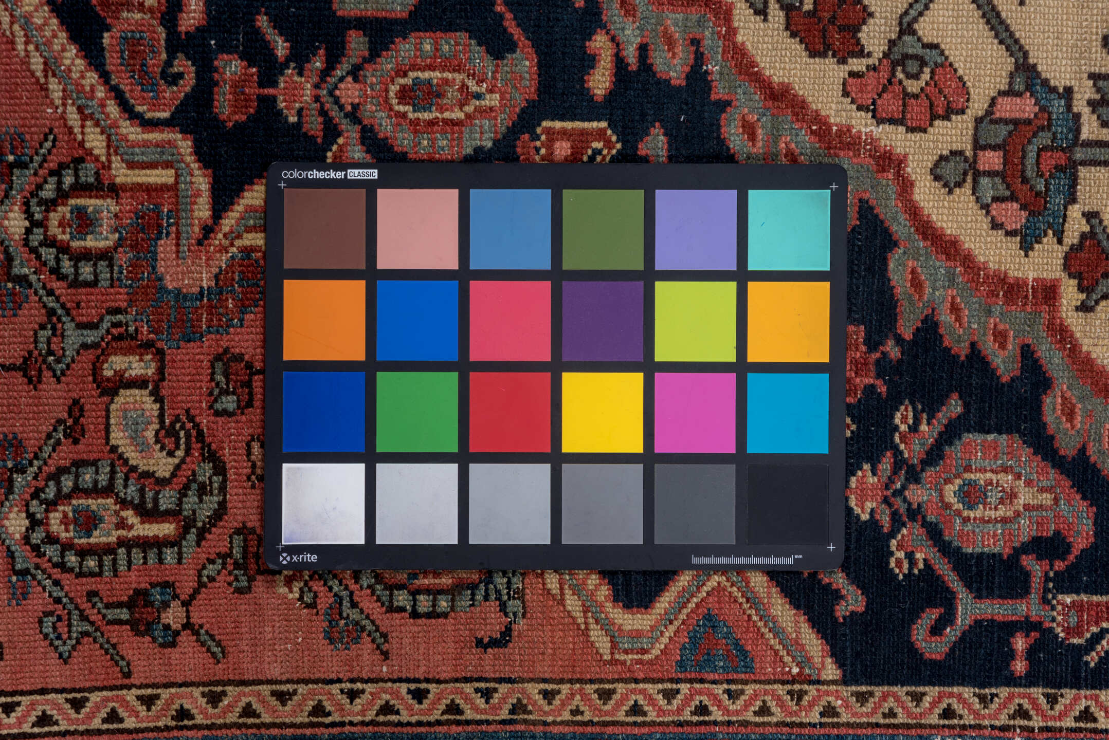 4' x 6' one-of-a-kind handmade vintage Malayer small size rug. Color palette: gray, red, brown, blue, off-white, pink