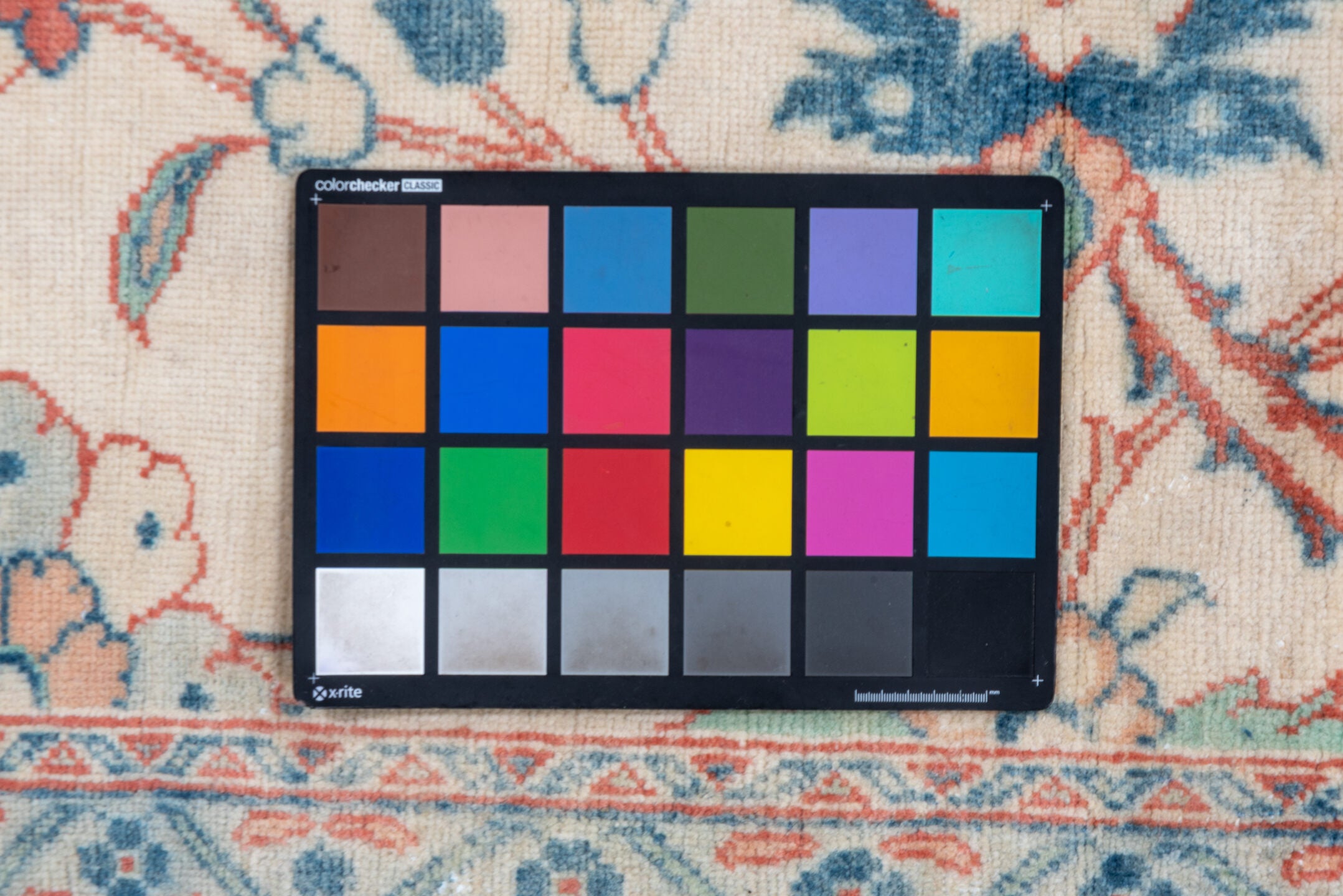 12' x 19' one-of-a-kind handmade vintage Distressed oversize rug. Color palette: pink, gray, off-white, orange, brown