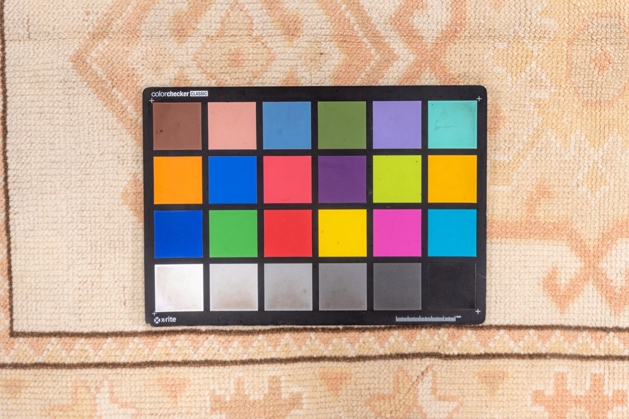 2' x 4' one-of-a-kind handmade vintage Oushak small size rug. Color palette: off-white, brown, orange, pink, light gray