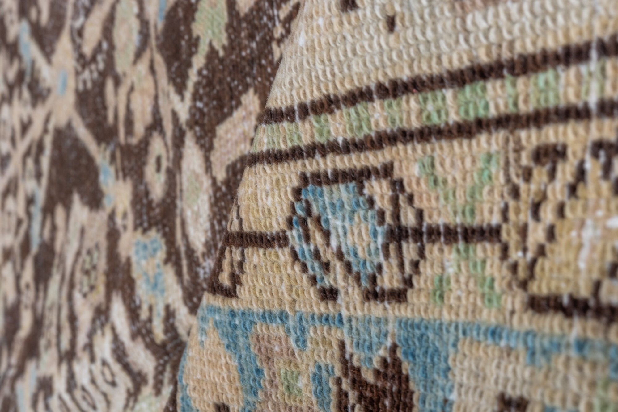 4' x 11' one-of-a-kind handmade vintage Malayer runner rug. Color palette: dark gray, gray, light gray, light slate gray