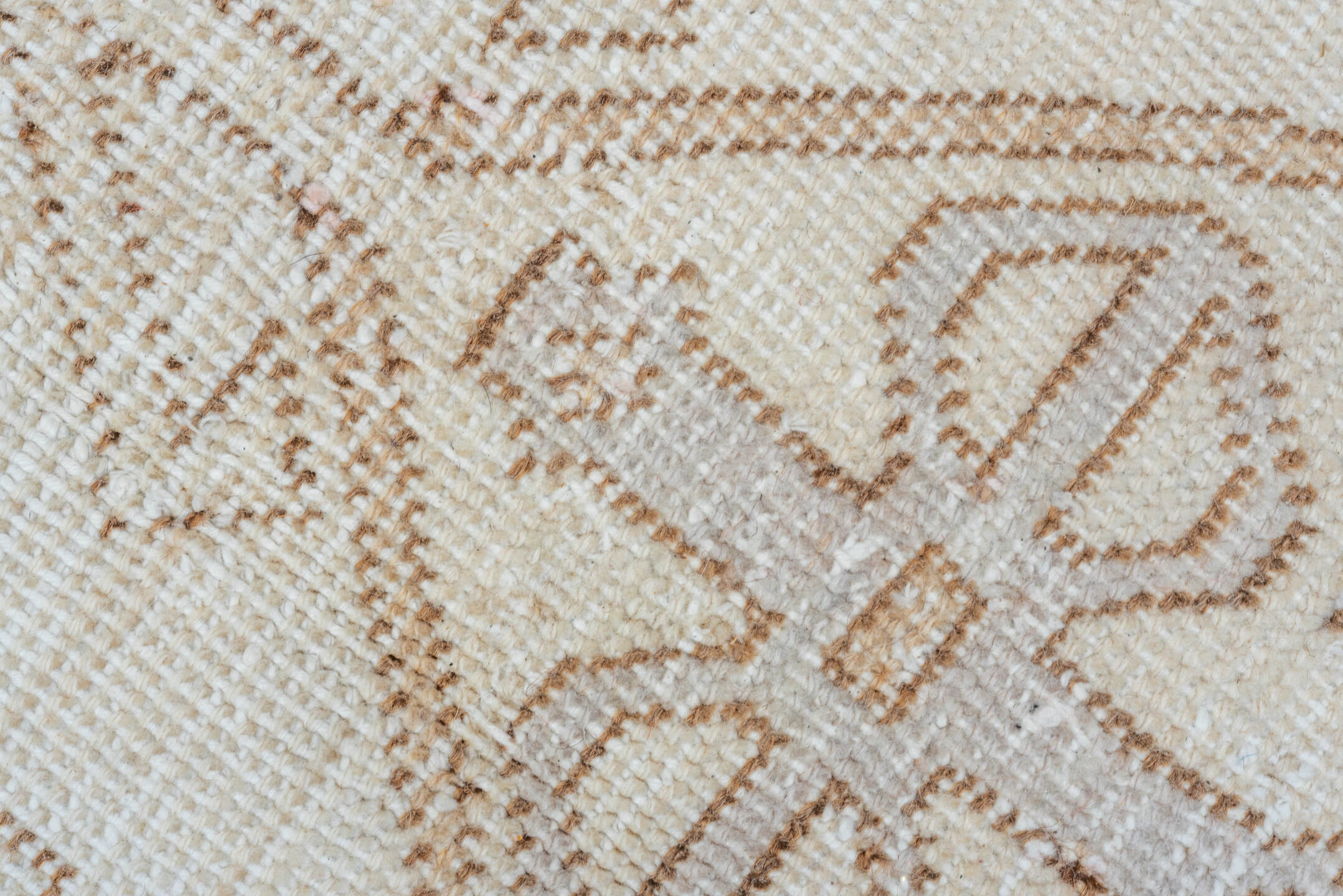 11' x 18' one-of-a-kind handmade vintage Tabriz oversize rug. Color palette: gray, off-white, light gray, pink, gainsboro