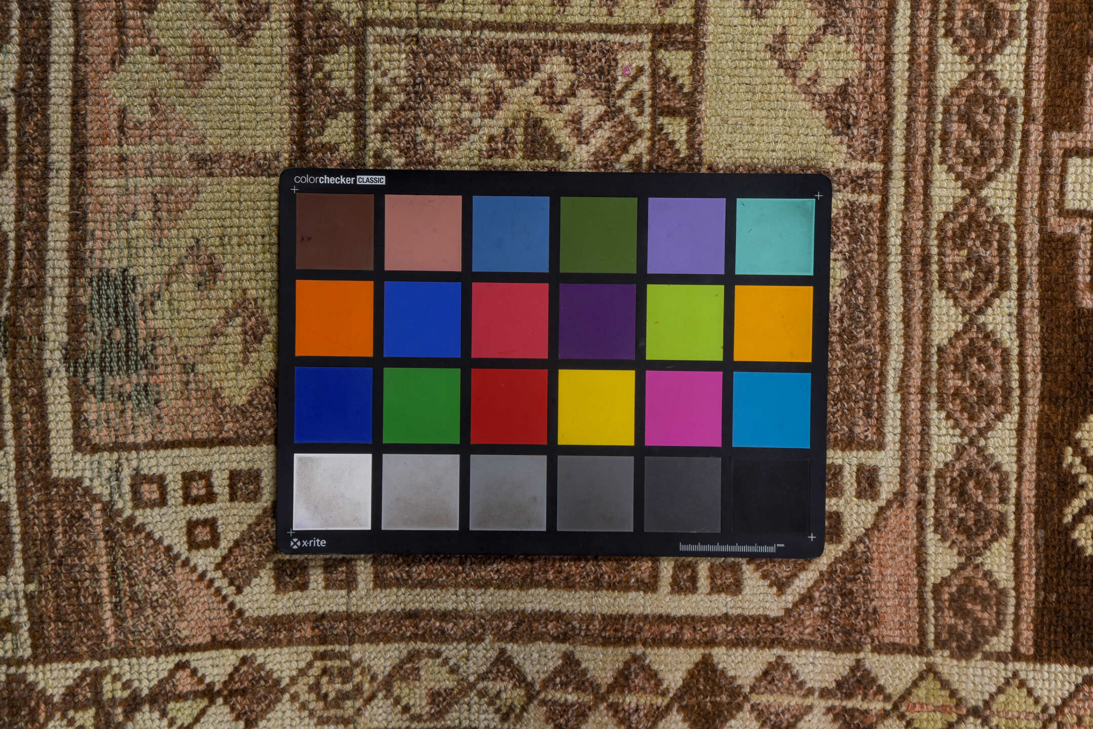 2' x 7' one-of-a-kind handmade vintage Oushak runner rug. Color palette: brown, gray, pink