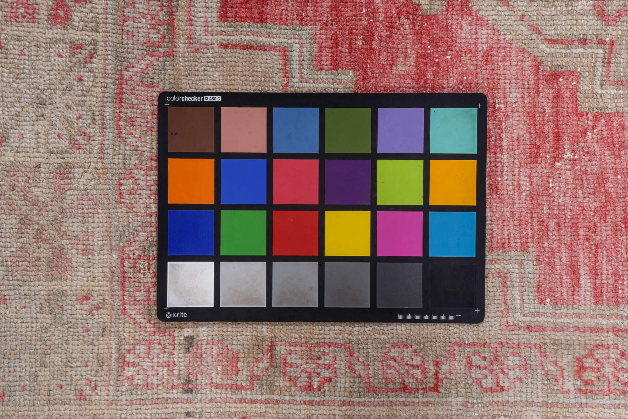 3' x 6' one-of-a-kind handmade vintage Oushak small size rug. Color palette: gray, pink, light gray, off-white, rosy brown