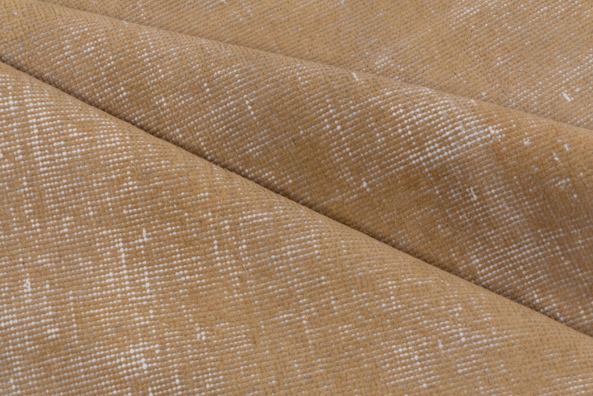 5' x 6' one-of-a-kind handmade vintage Sparta rug. Color palette: brown, gainsboro, gray, light gray, off-white, pink, snow