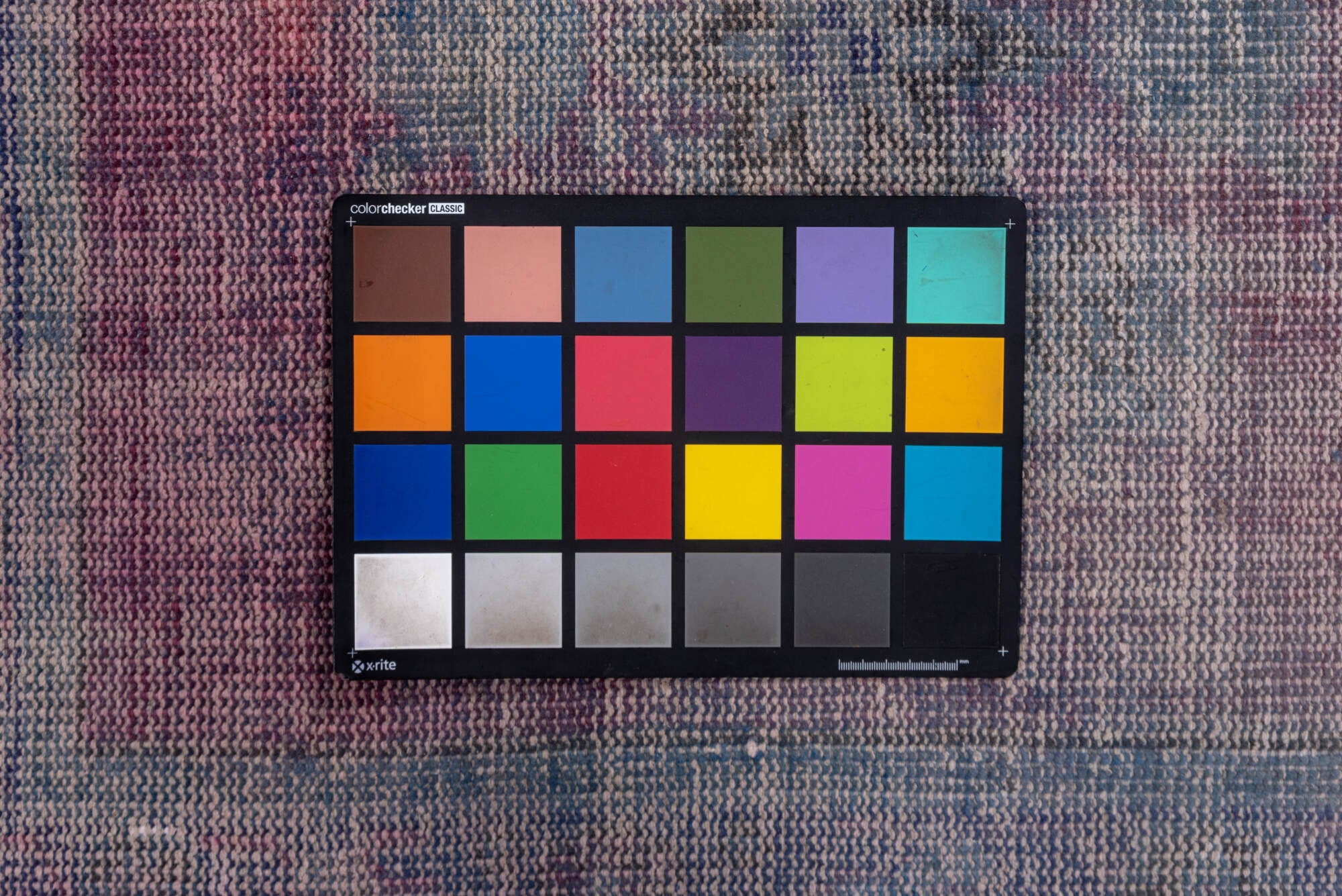 2' x 11' one-of-a-kind handmade vintage Overdyed runner rug. Color palette: brown, gray, off-white, pink, snow, white