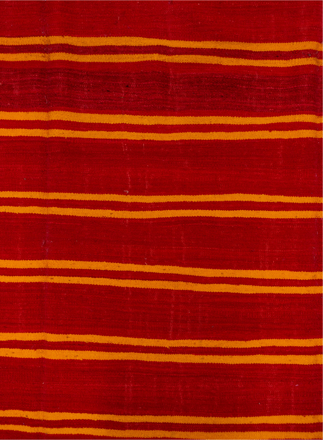 6' x 11' one-of-a-kind handmade vintage Kilim large size rug. Color palette: brown, gray, light gray, off-white, pink, red