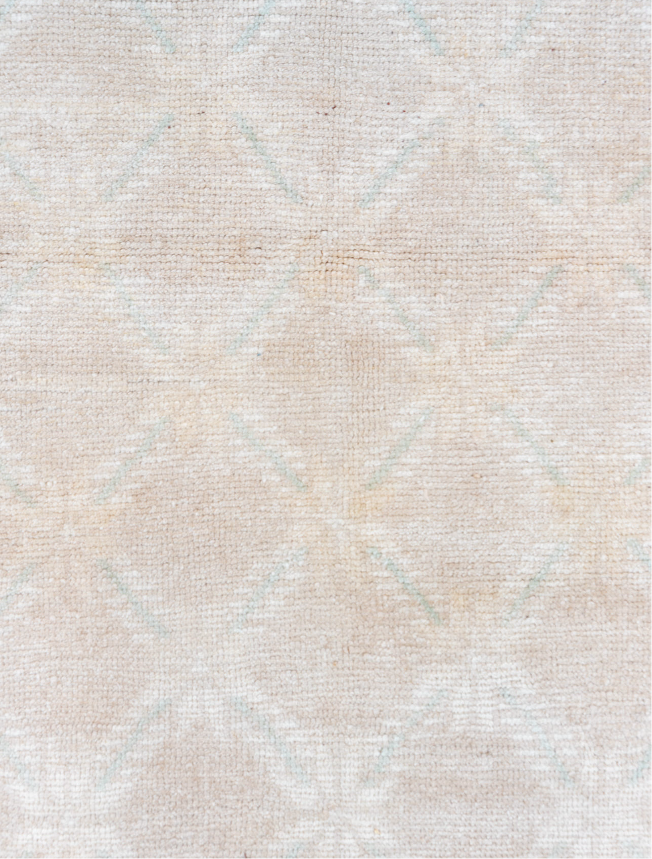 2' x 4' one-of-a-kind handmade vintage Oushak small size rug. Color palette: brown, gainsboro, gray, light gray, linen