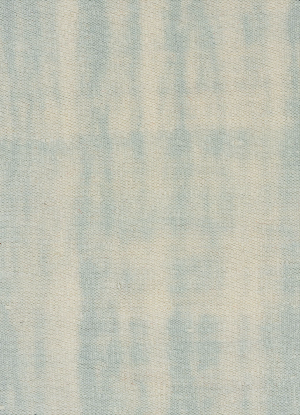 9' x 14' one-of-a-kind handmade vintage Dhurrie large size rug. Color palette: off-white, gray, light gray, gainsboro