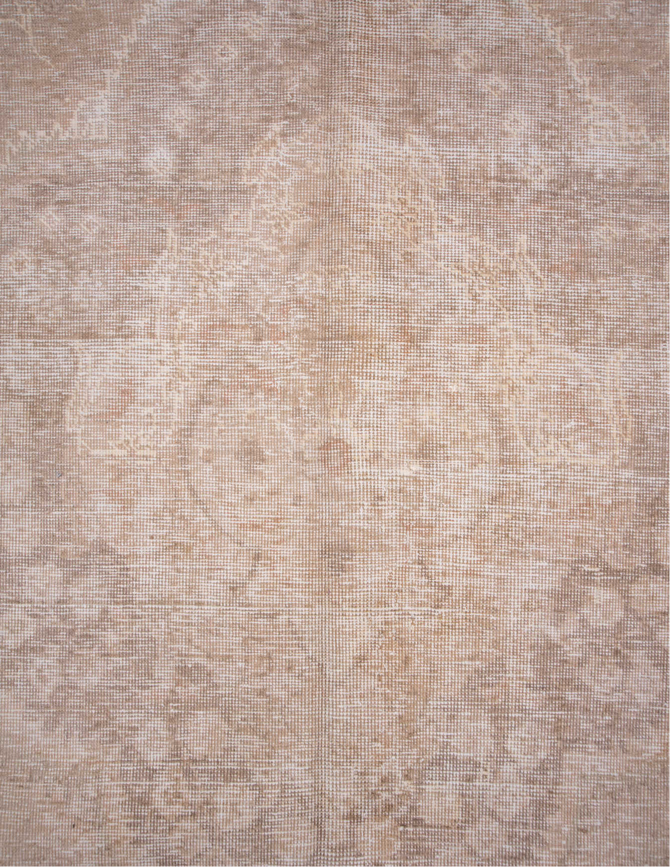 8' x 11' one-of-a-kind handmade vintage Tabriz large size rug. Color palette: antiquewhite, brown, gray, lavender blush
