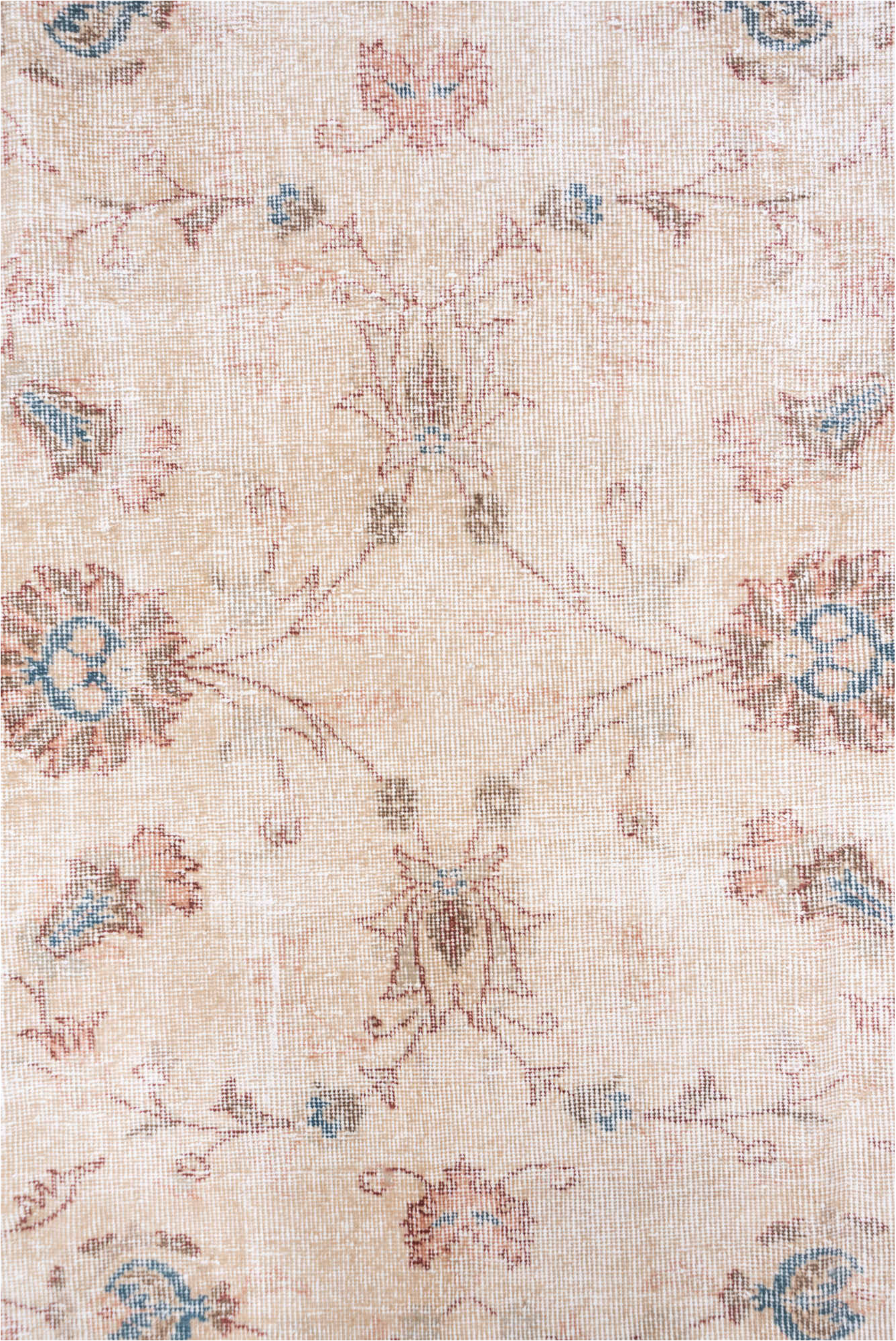 6' x 10' one-of-a-kind handmade vintage Sparta large size rug. Color palette: brown, dark gray, dim gray, gainsboro, gray