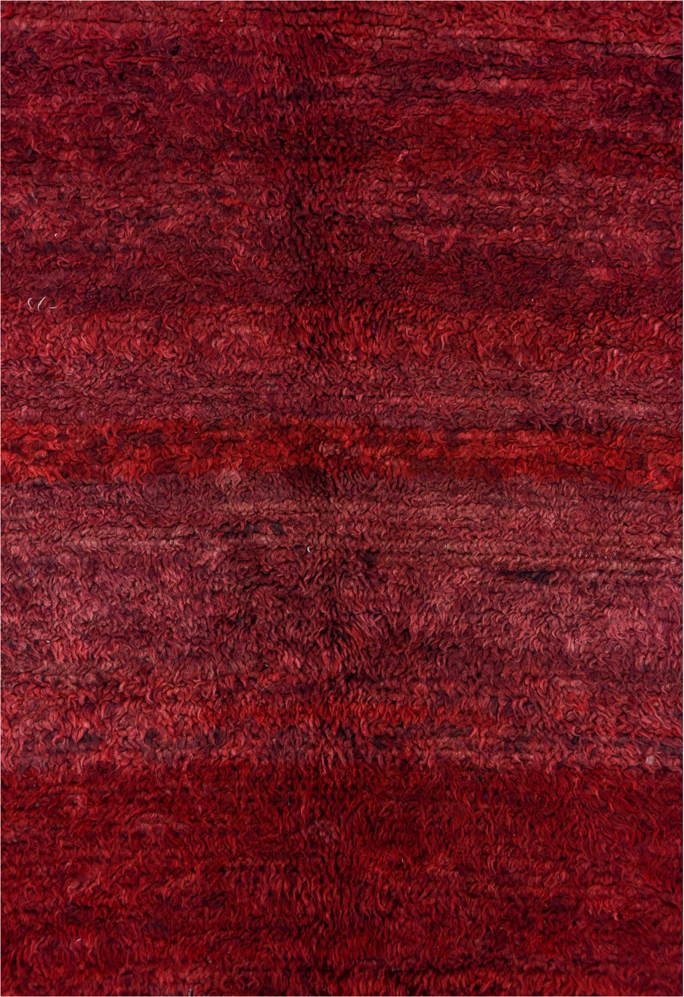 6' x 7' one-of-a-kind handmade vintage Moroccan rug. Color palette: brown, burgundy, gray, light gray, off-white, pink, red