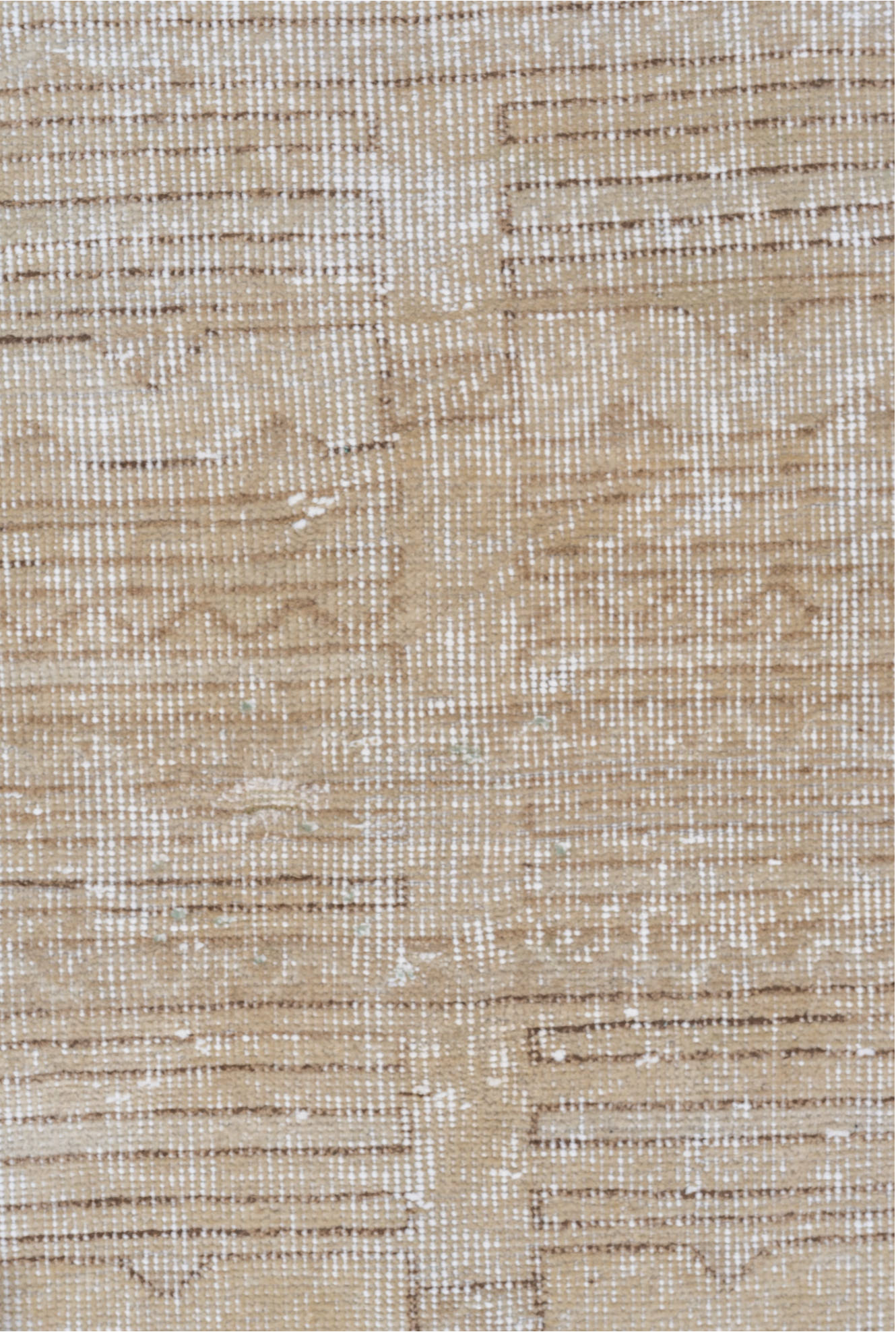 3' x 6' one-of-a-kind handmade vintage Oushak small size rug. Color palette: dim gray, gainsboro, gray, light gray