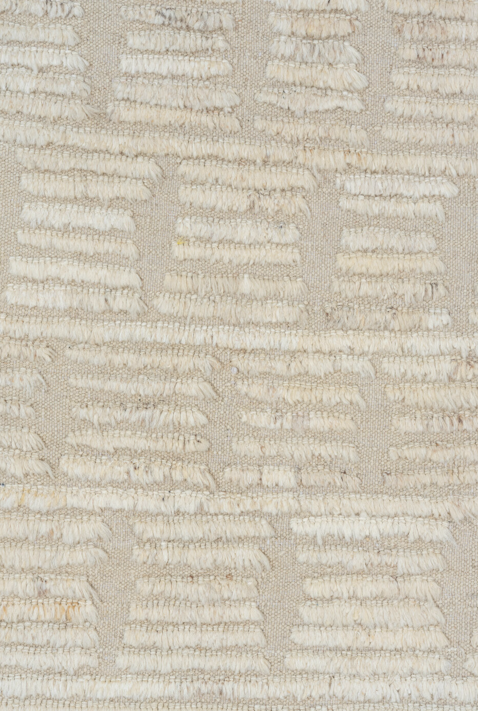 3' x 14' one-of-a-kind handmade vintage Tulu runner rug. Color palette: off-white, light gray, gray, white, snow, whitesmoke