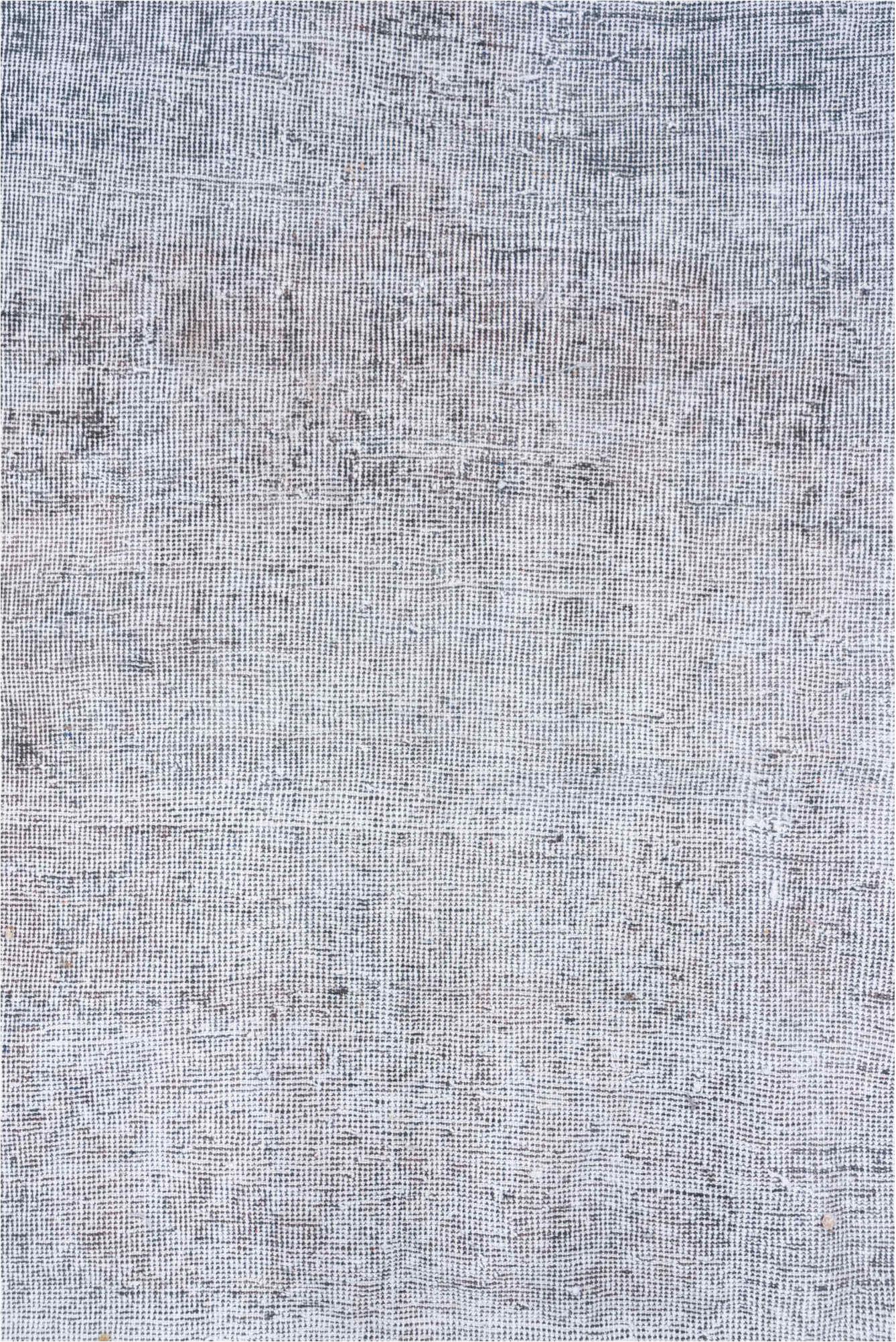 6' x 9' one-of-a-kind handmade vintage Oushak medium size rug. Color palette: blue, dark gray, gainsboro, gray, lavender