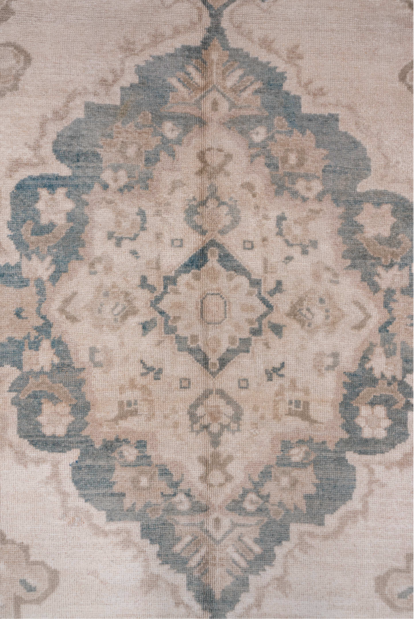 3' x 6' one-of-a-kind handmade vintage Malayer small size rug. Color palette: light gray, off-white, gray, pink, dim gray