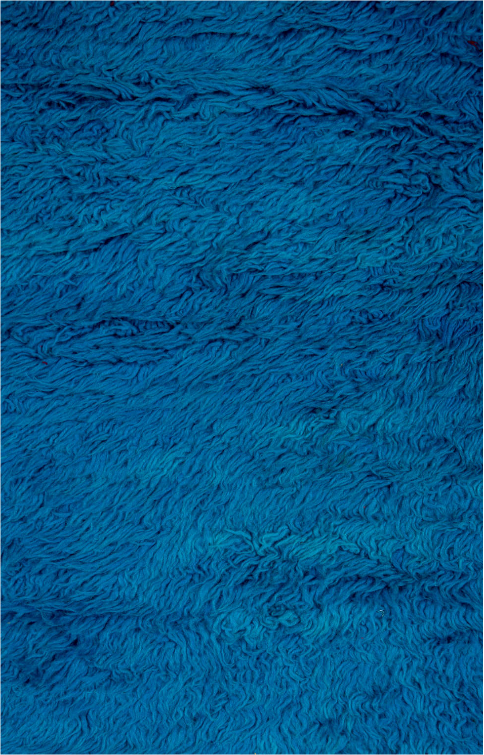 5' x 9' one-of-a-kind handmade vintage Moroccan medium size rug. Color palette: blue, gray, light slate gray, slate gray